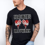 Dead Inside but Horny Valentine Theme T-shirt, Hoodie, Sweatshirt