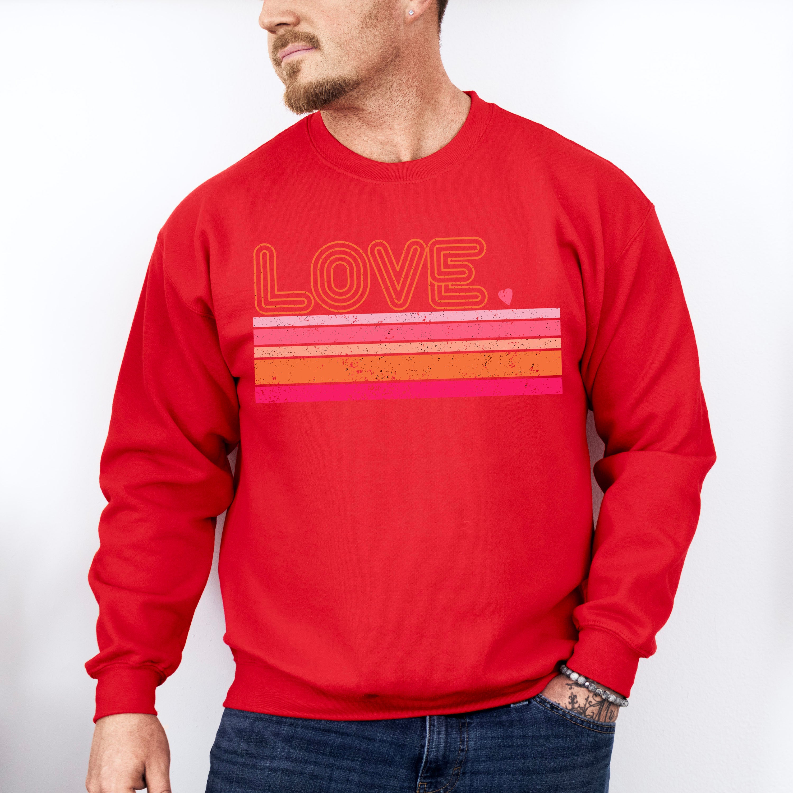 Love Distressed Valentine Theme T-shirt, Hoodie, Sweatshirt