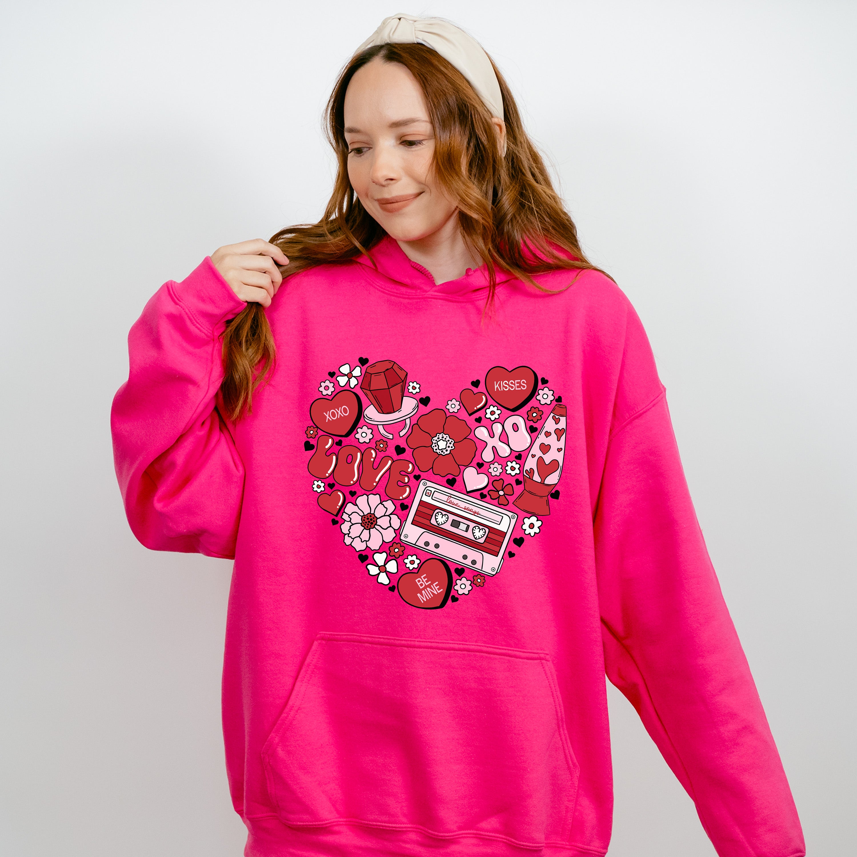 Love Heart Valentines Theme T-shirt, Hoodie, Sweatshirt