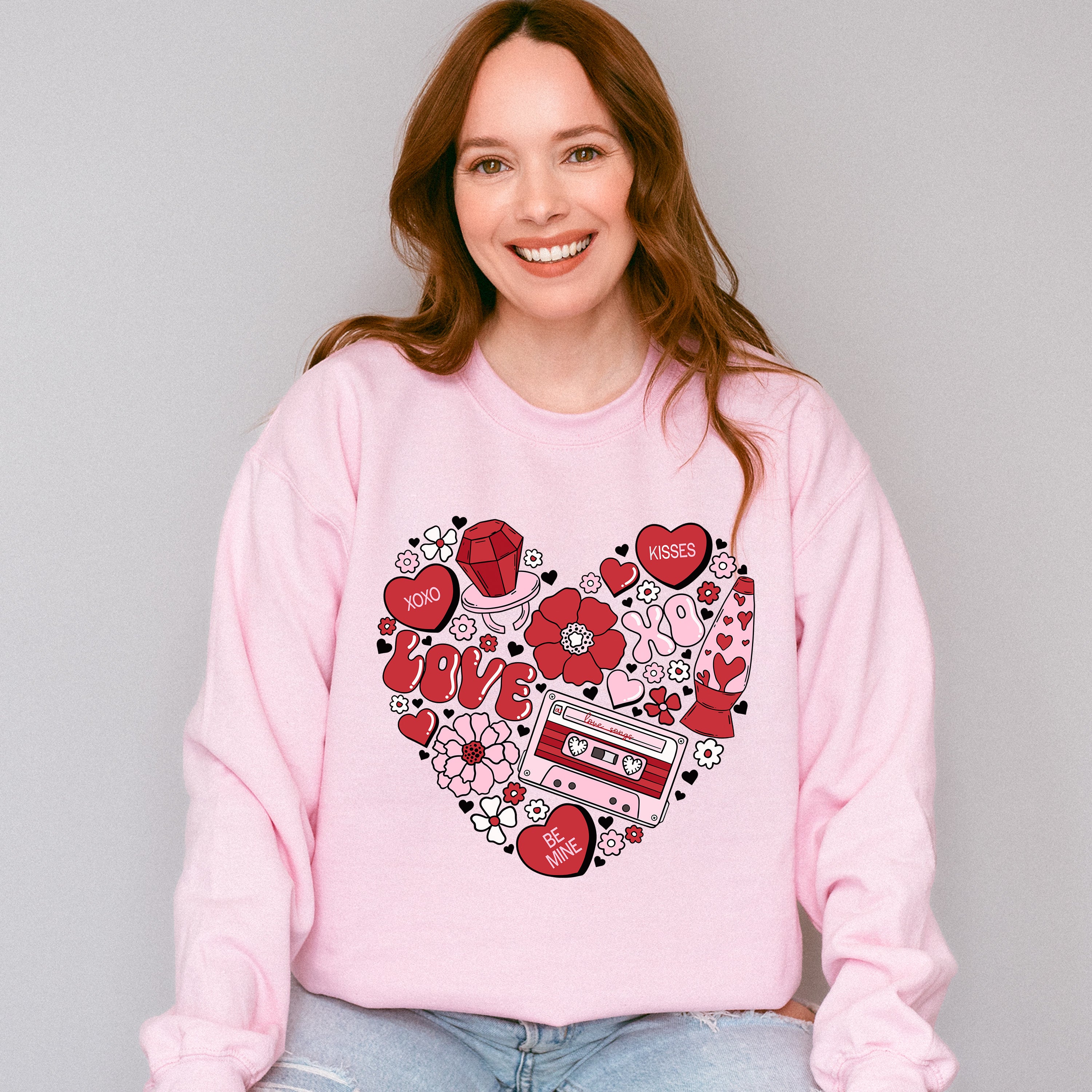 Love Heart Valentines Theme T-shirt, Hoodie, Sweatshirt