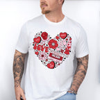 Love Heart Valentines Theme T-shirt, Hoodie, Sweatshirt