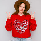 Love Heart Valentines Theme T-shirt, Hoodie, Sweatshirt