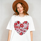 Love Heart Valentines Theme T-shirt, Hoodie, Sweatshirt