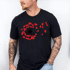 Heart Dandelion Valentines Theme T-shirt, Hoodie, Sweatshirt