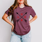Love Arrows Valentines Theme T-shirt, Hoodie, Sweatshirt