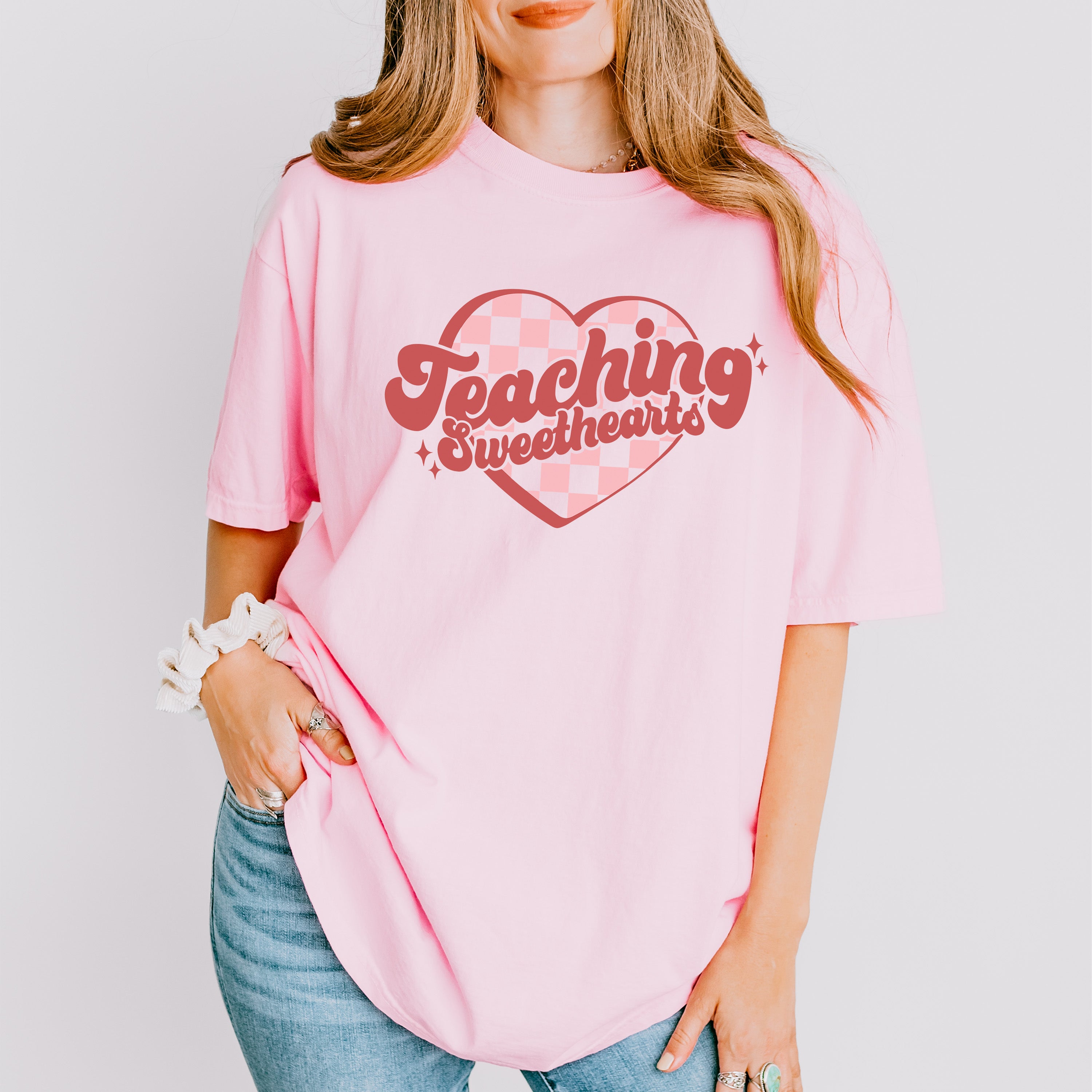 Teaching Sweethearts Valentines Theme T-shirt, Hoodie, Sweatshirt
