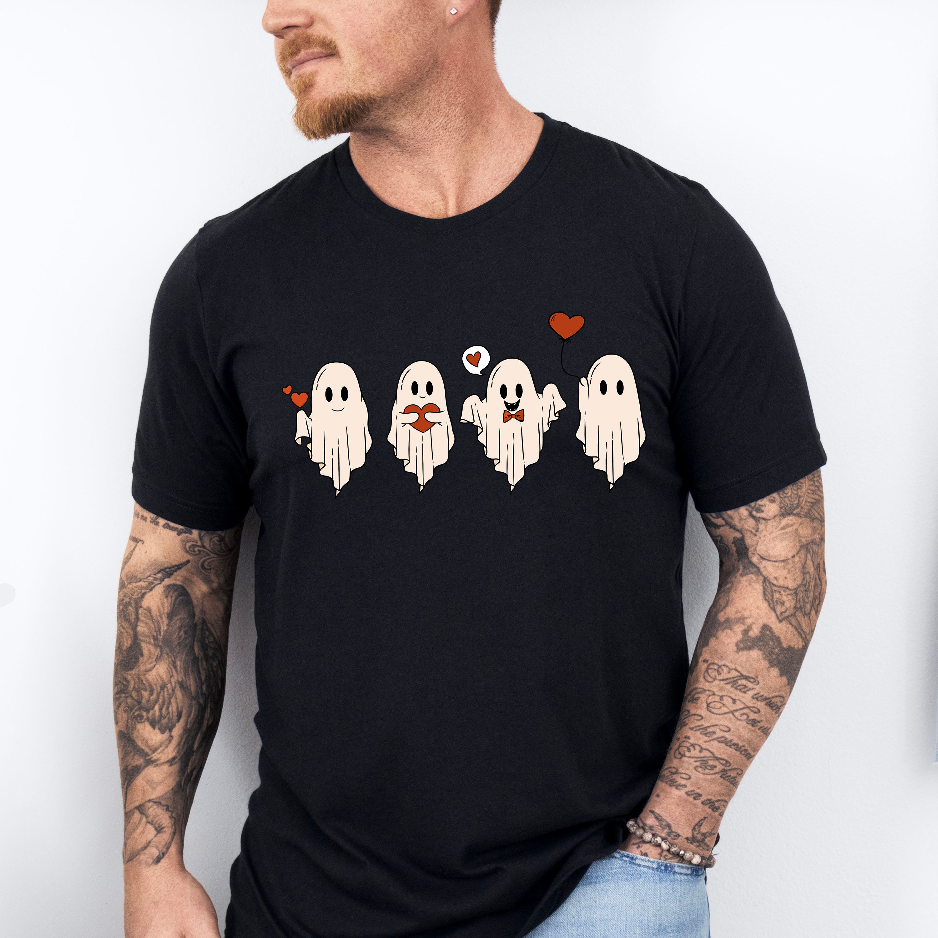 Ghosts Valentines Theme T-shirt, Hoodie, Sweatshirt