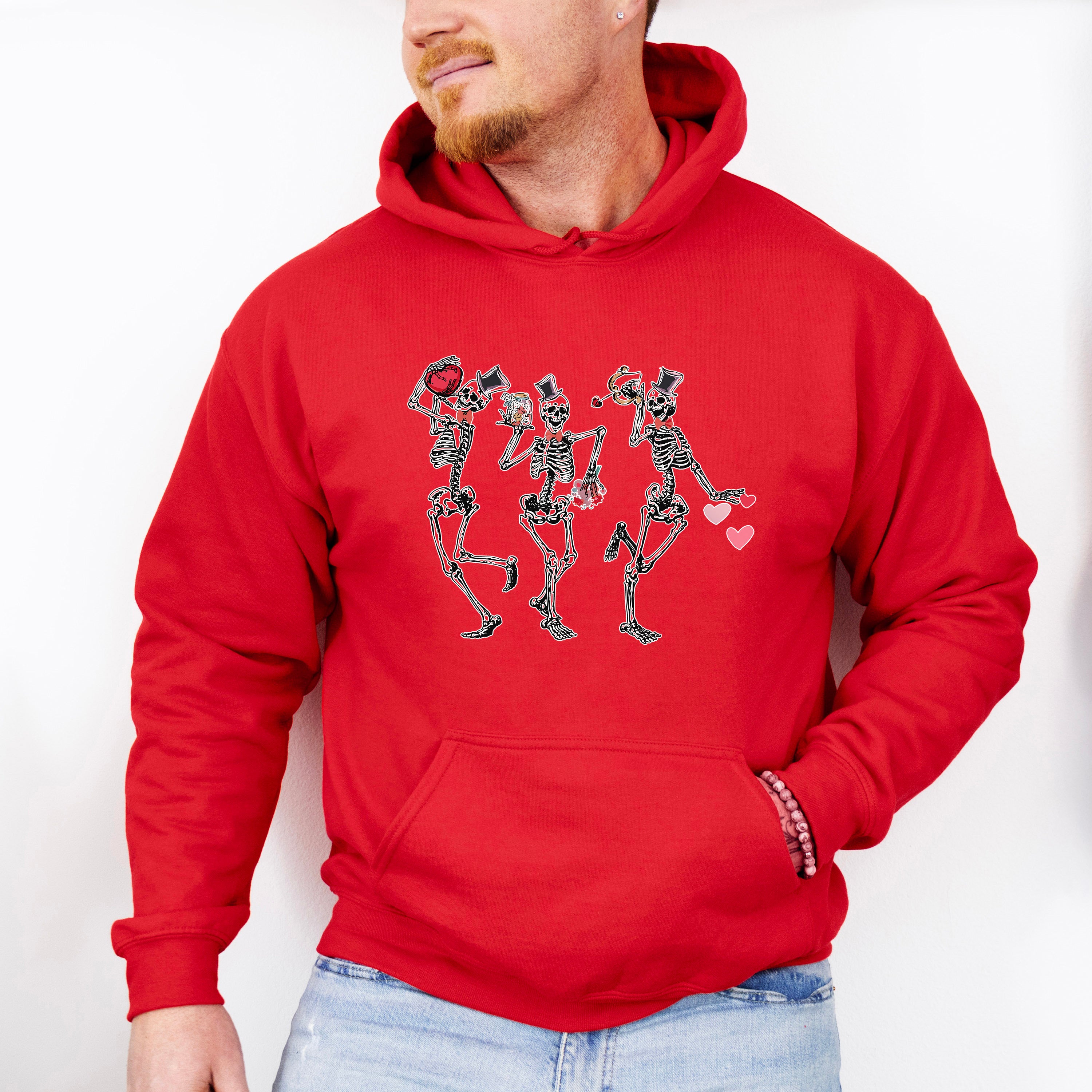 Skeleton Valentines Theme T-shirt, Hoodie, Sweatshirt