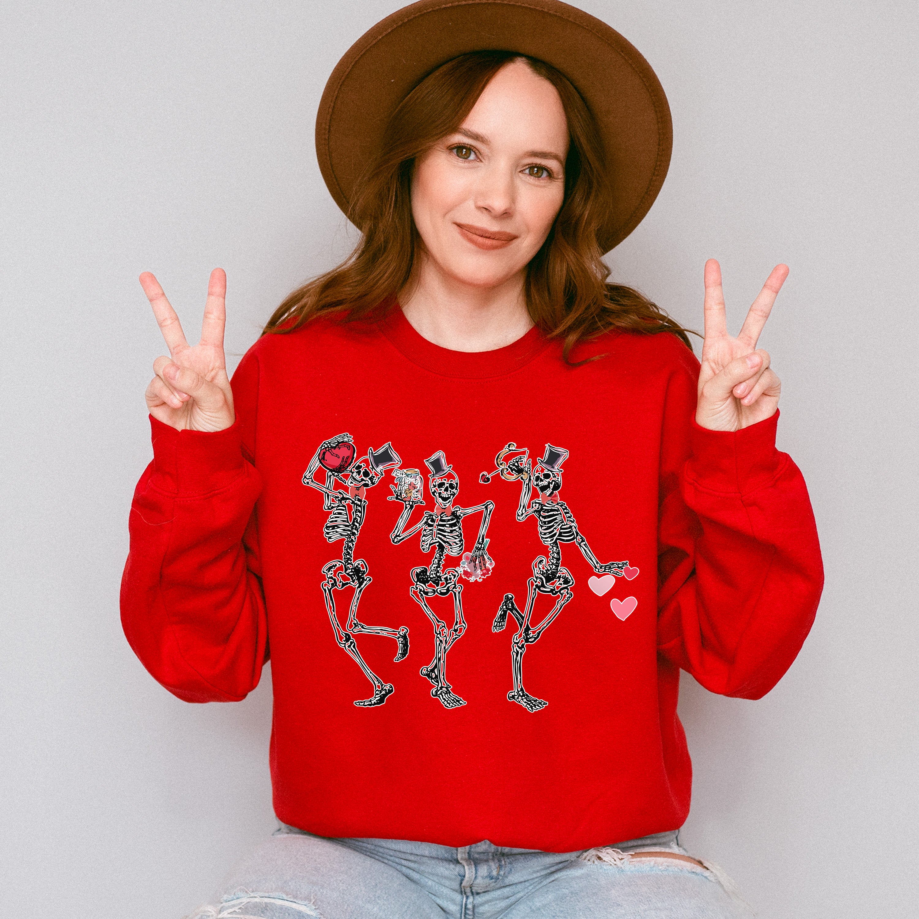 Skeleton Valentines Theme T-shirt, Hoodie, Sweatshirt