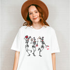 Skeleton Valentines Theme T-shirt, Hoodie, Sweatshirt