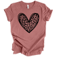 Leopard Print Heart Theme T-shirt, Hoodie, Sweatshirt