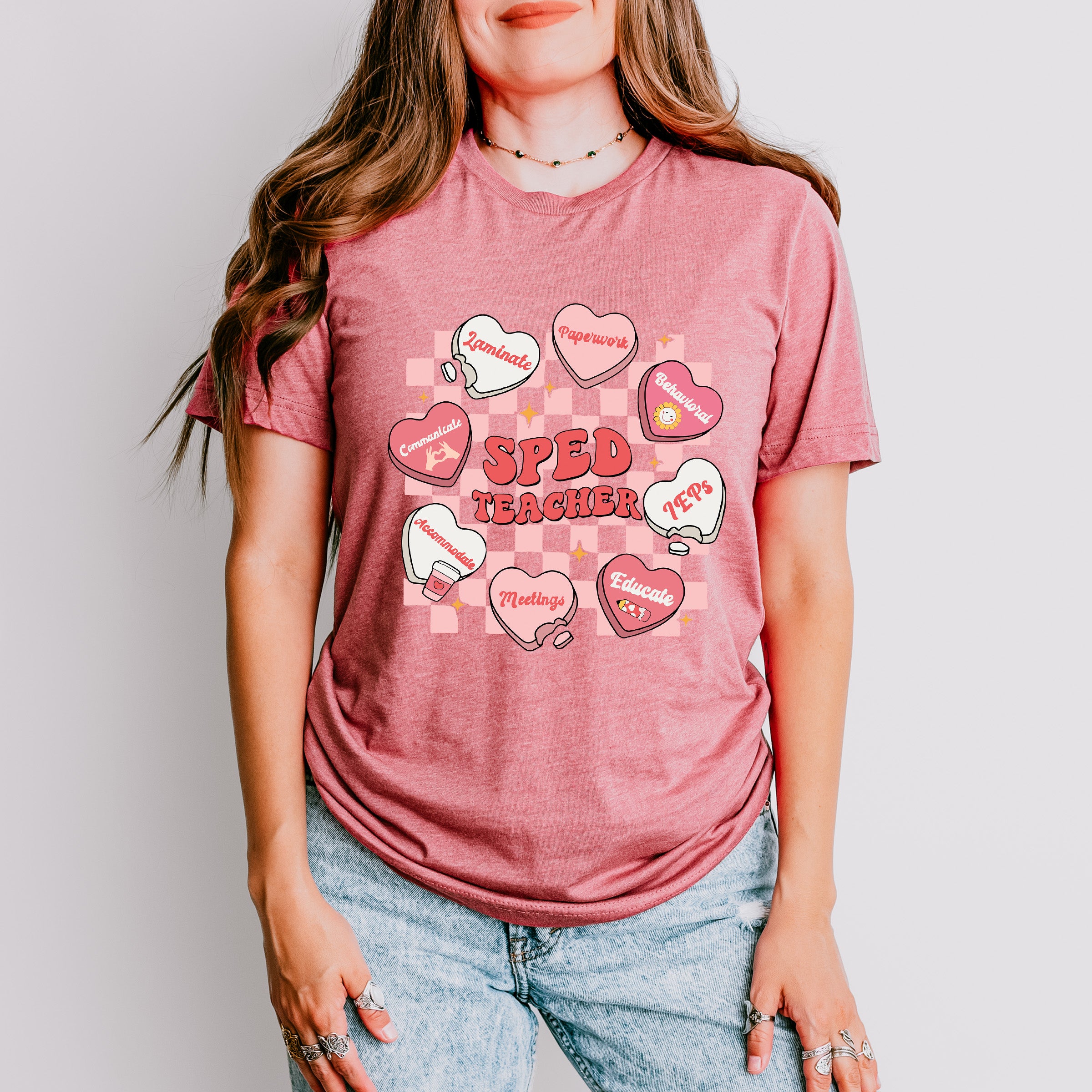 Sped Teacher Valentines Theme T-shirt, Hoodie, Sweatshirt