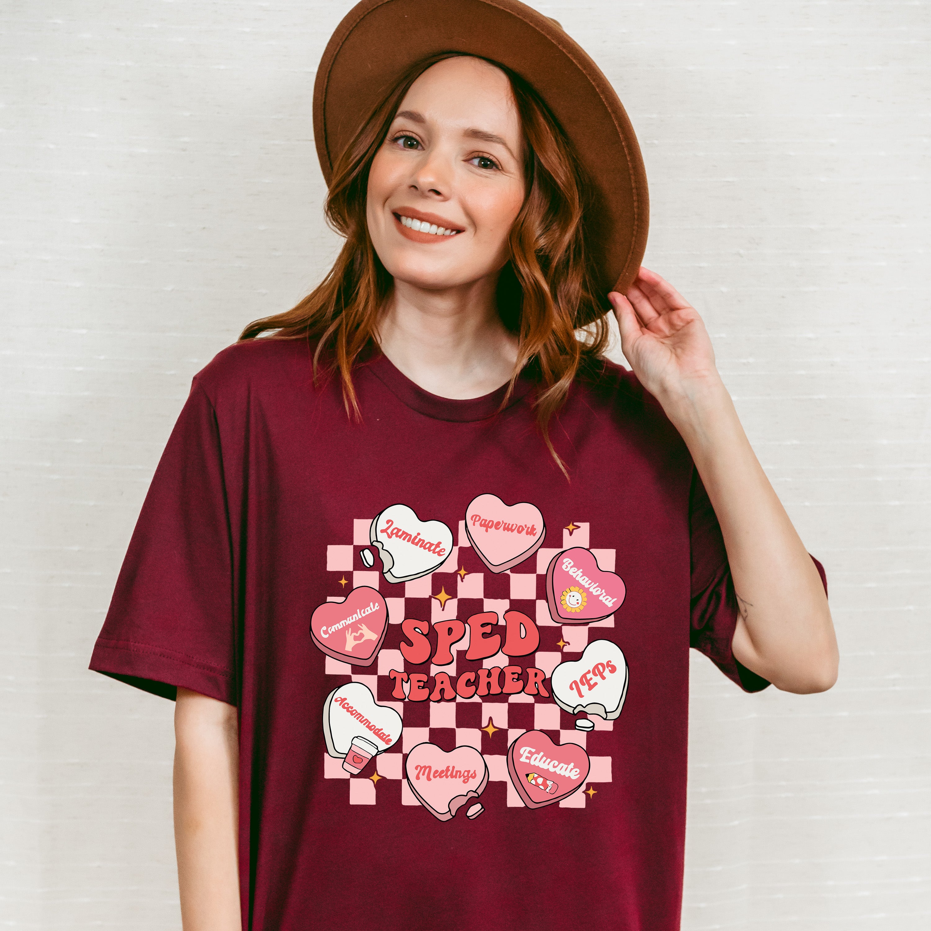 Sped Teacher Valentines Theme T-shirt, Hoodie, Sweatshirt