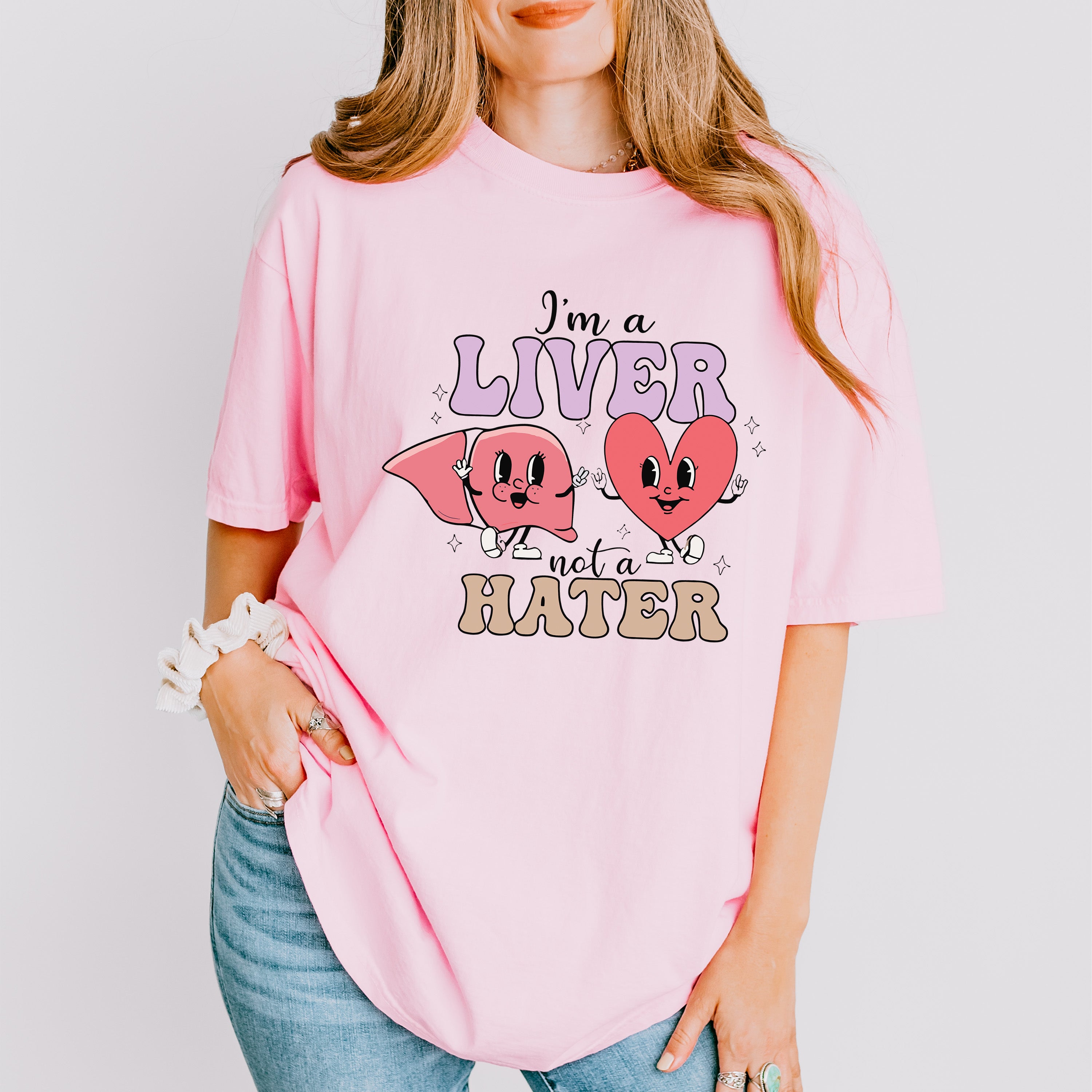 Liver Not a Hater Valentines Theme T-shirt, Hoodie, Sweatshirt