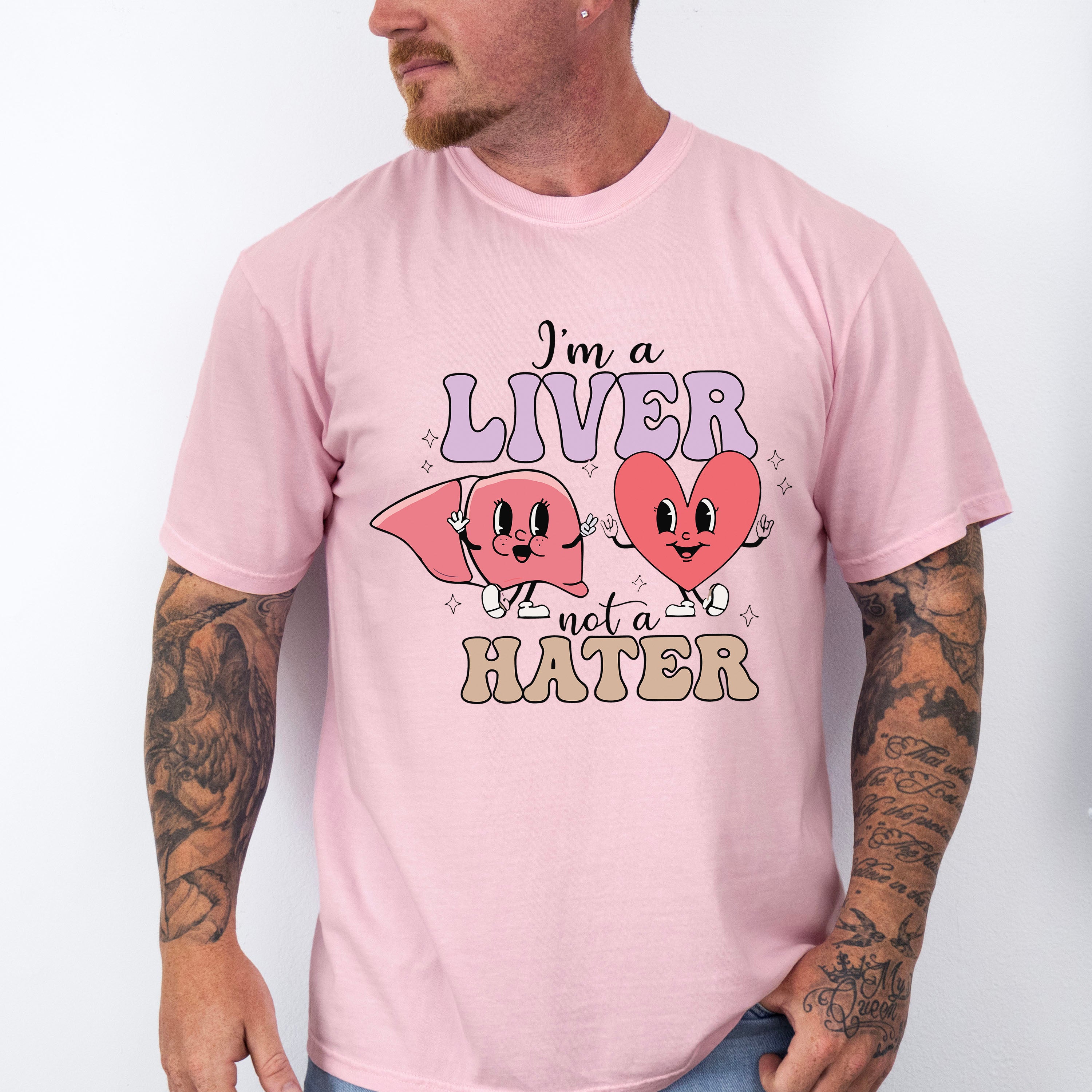 Liver Not a Hater Valentines Theme T-shirt, Hoodie, Sweatshirt