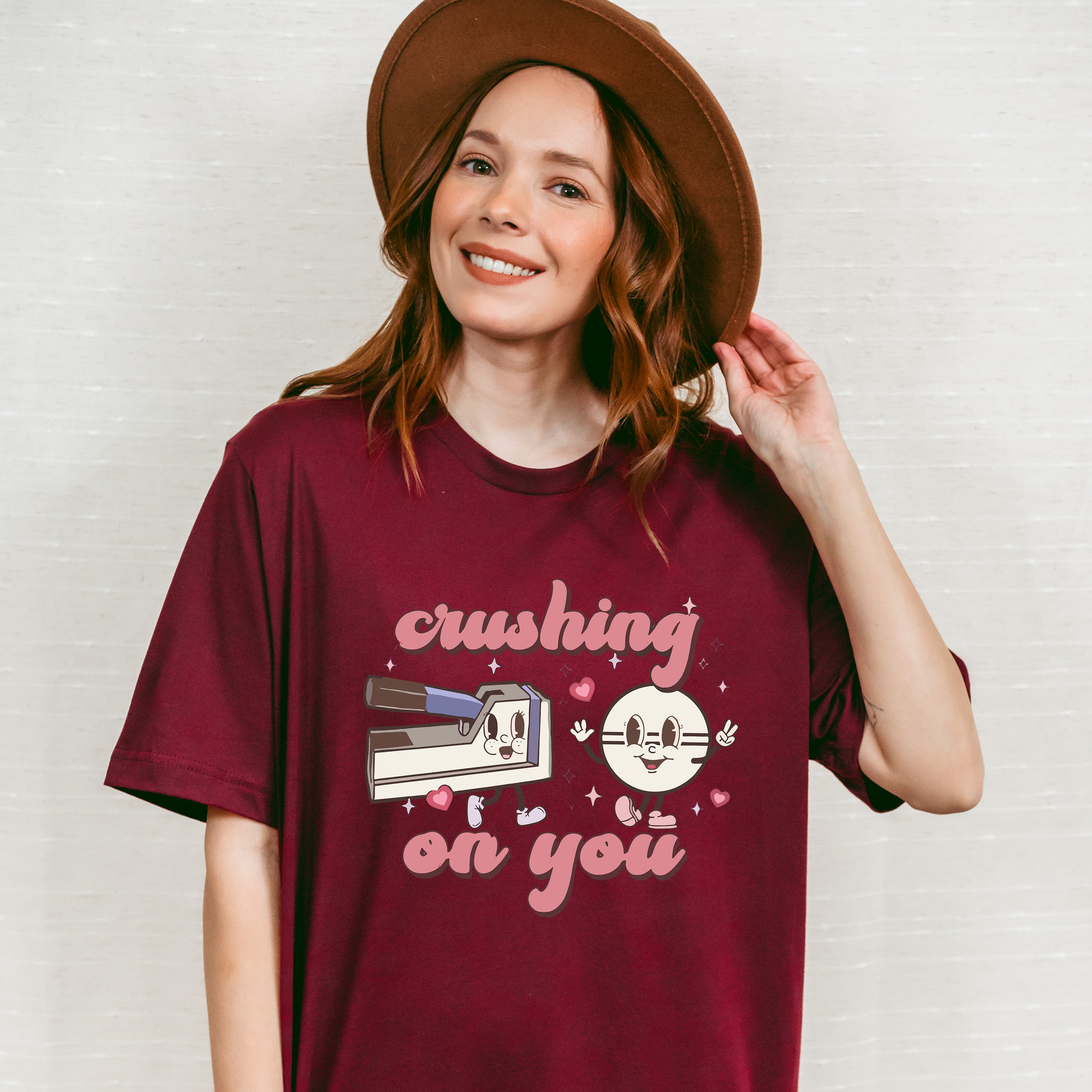 Crushing on You Valentines Theme T-shirt, Hoodie, Sweatshirt