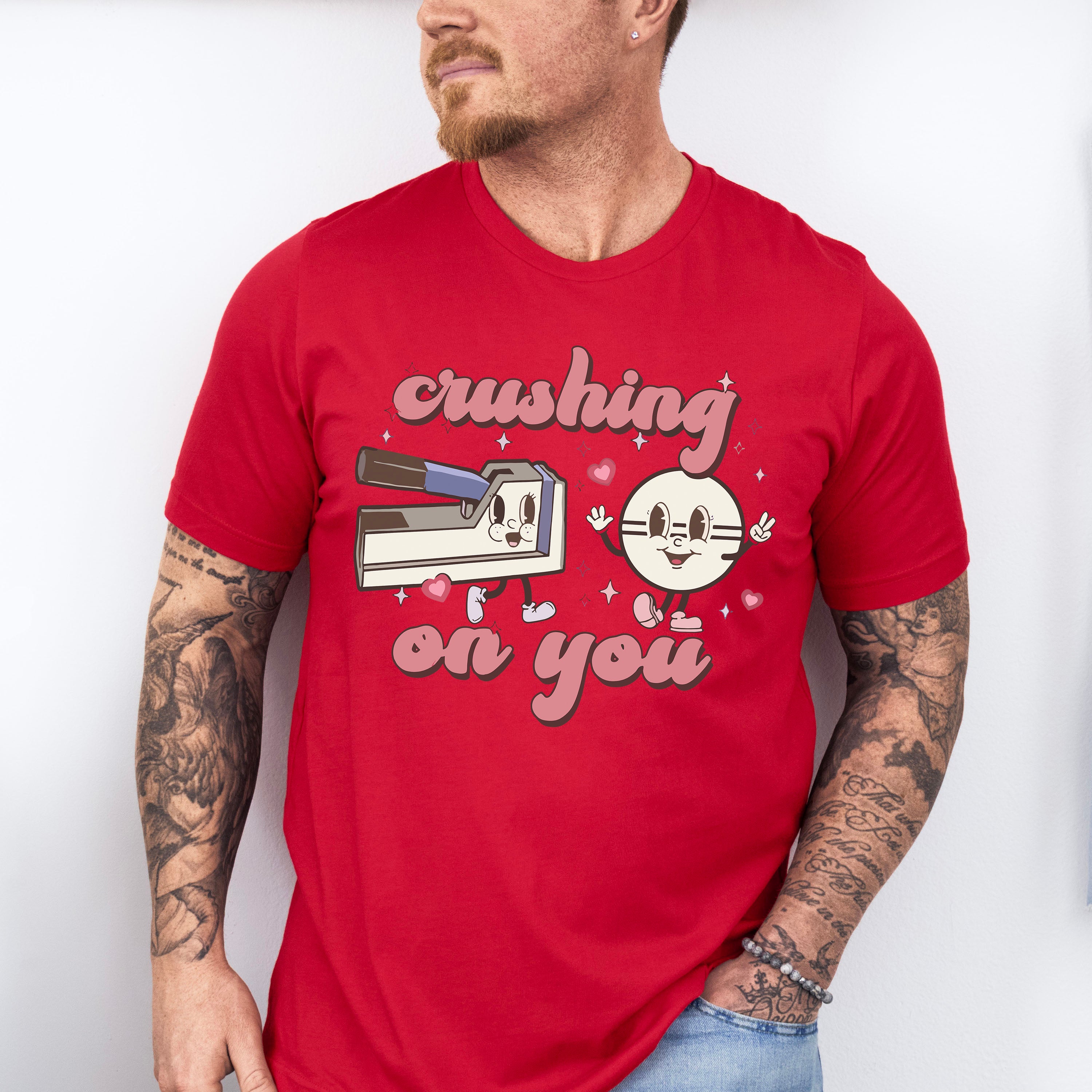Crushing on You Valentines Theme T-shirt, Hoodie, Sweatshirt