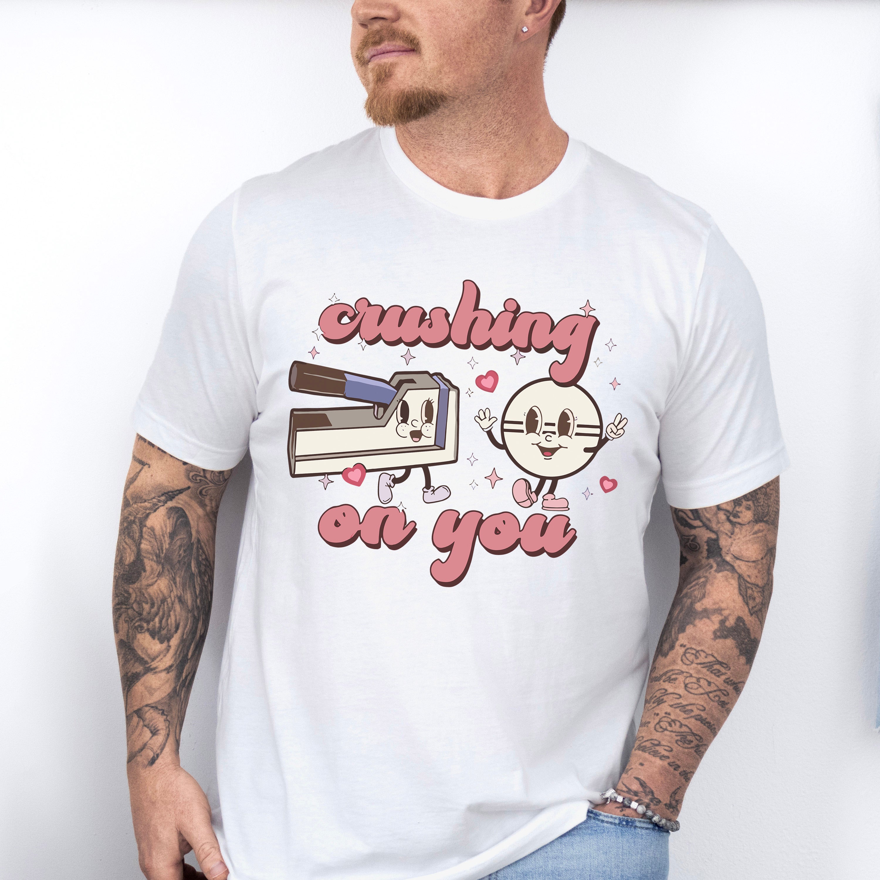 Crushing on You Valentines Theme T-shirt, Hoodie, Sweatshirt