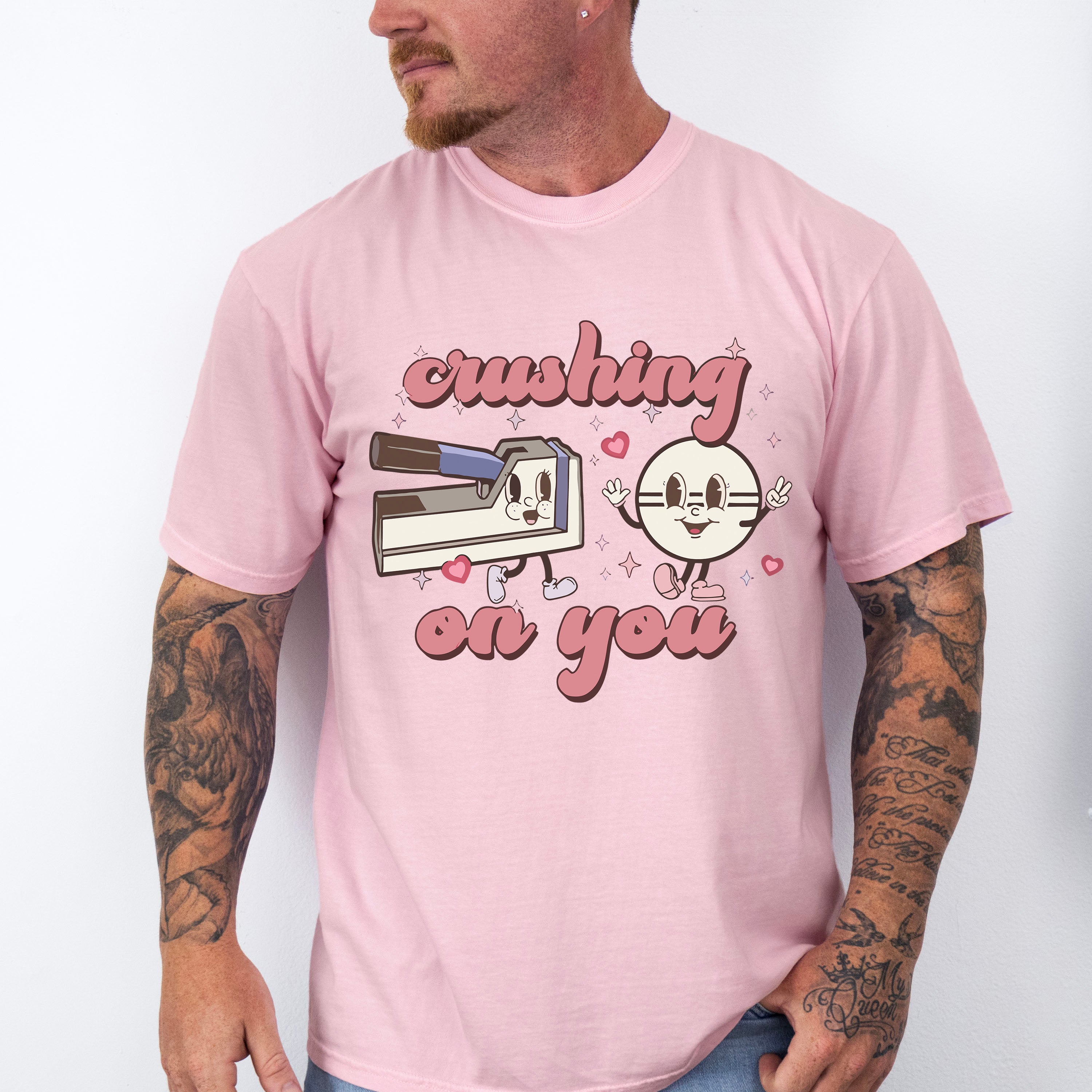Crushing on You Valentines Theme T-shirt, Hoodie, Sweatshirt