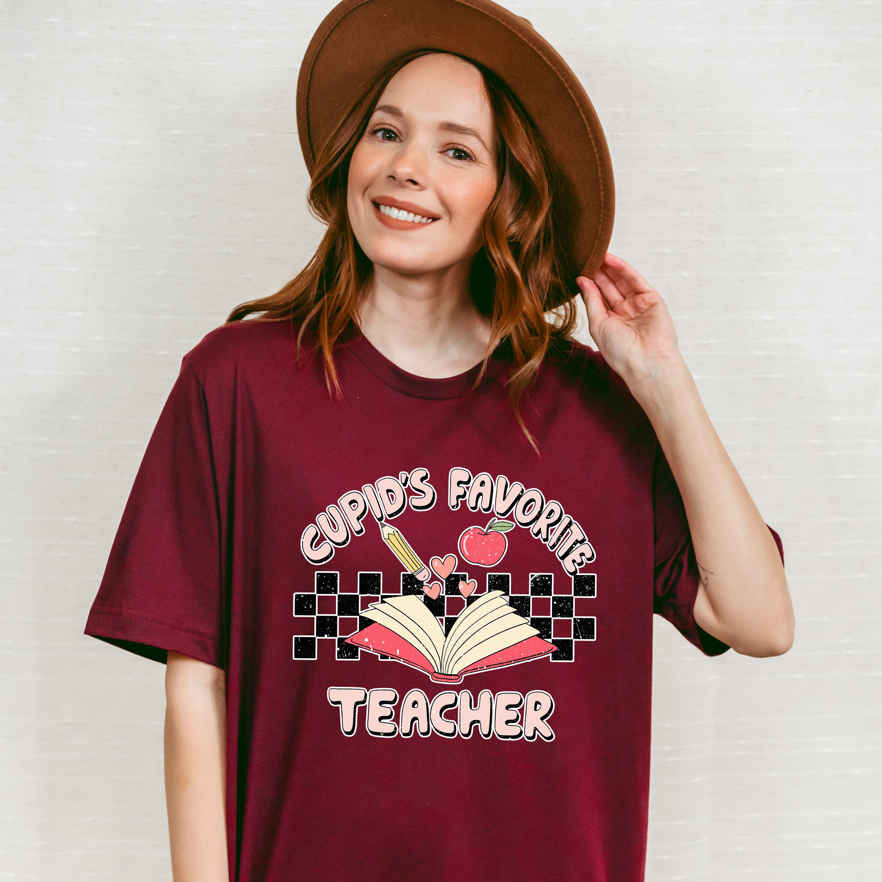 Cupid's Favorite Teacher Valentines Theme T-shirt, Hoodie, Sweatshirt