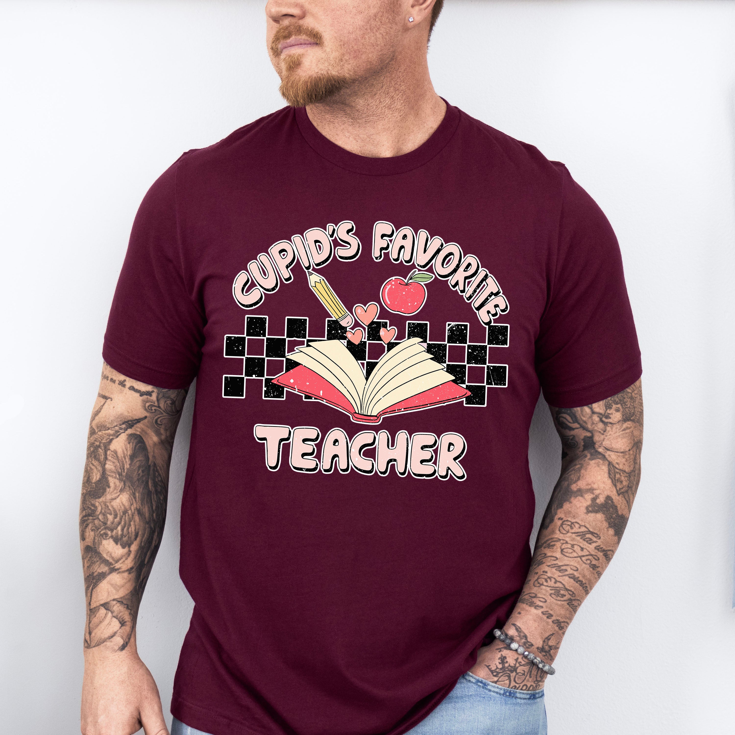 Cupid's Favorite Teacher Valentines Theme T-shirt, Hoodie, Sweatshirt