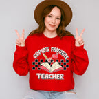Cupid's Favorite Teacher Valentines Theme T-shirt, Hoodie, Sweatshirt