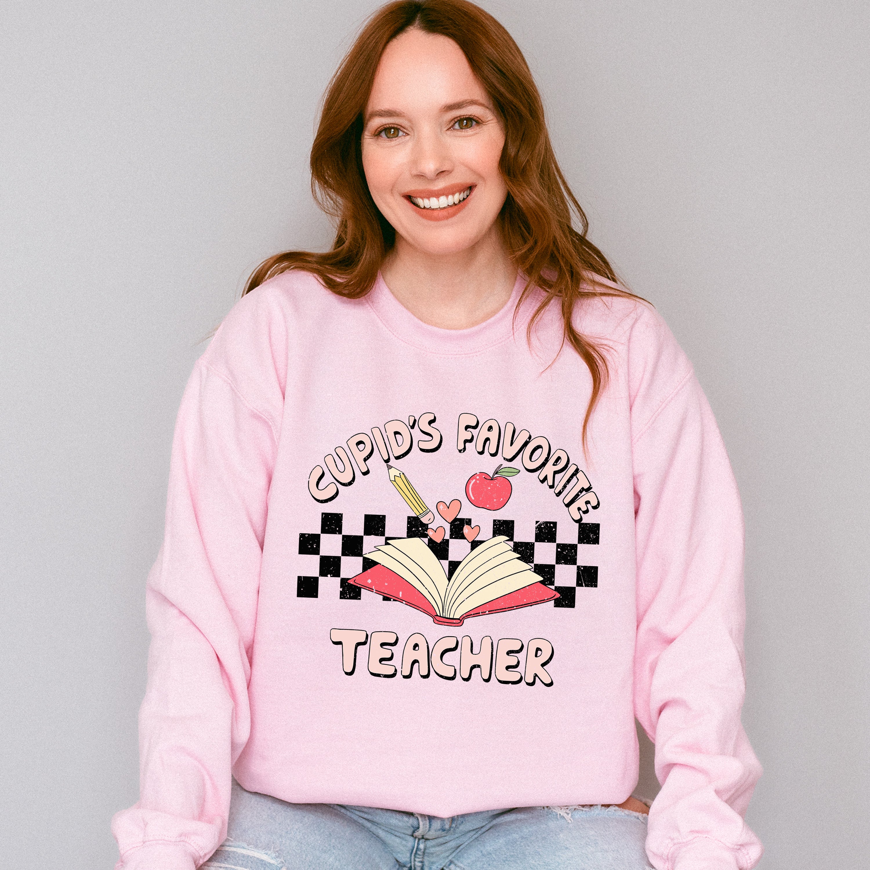 Cupid's Favorite Teacher Valentines Theme T-shirt, Hoodie, Sweatshirt