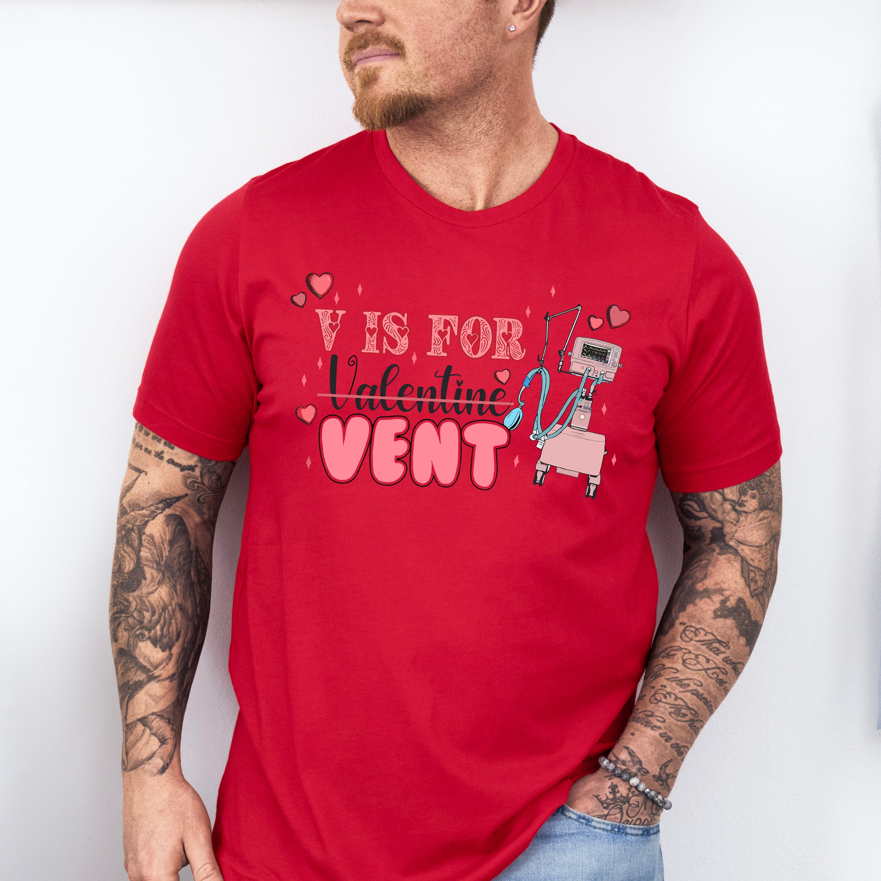 V is For Vent Valentines Theme T-shirt, Hoodie, Sweatshirt