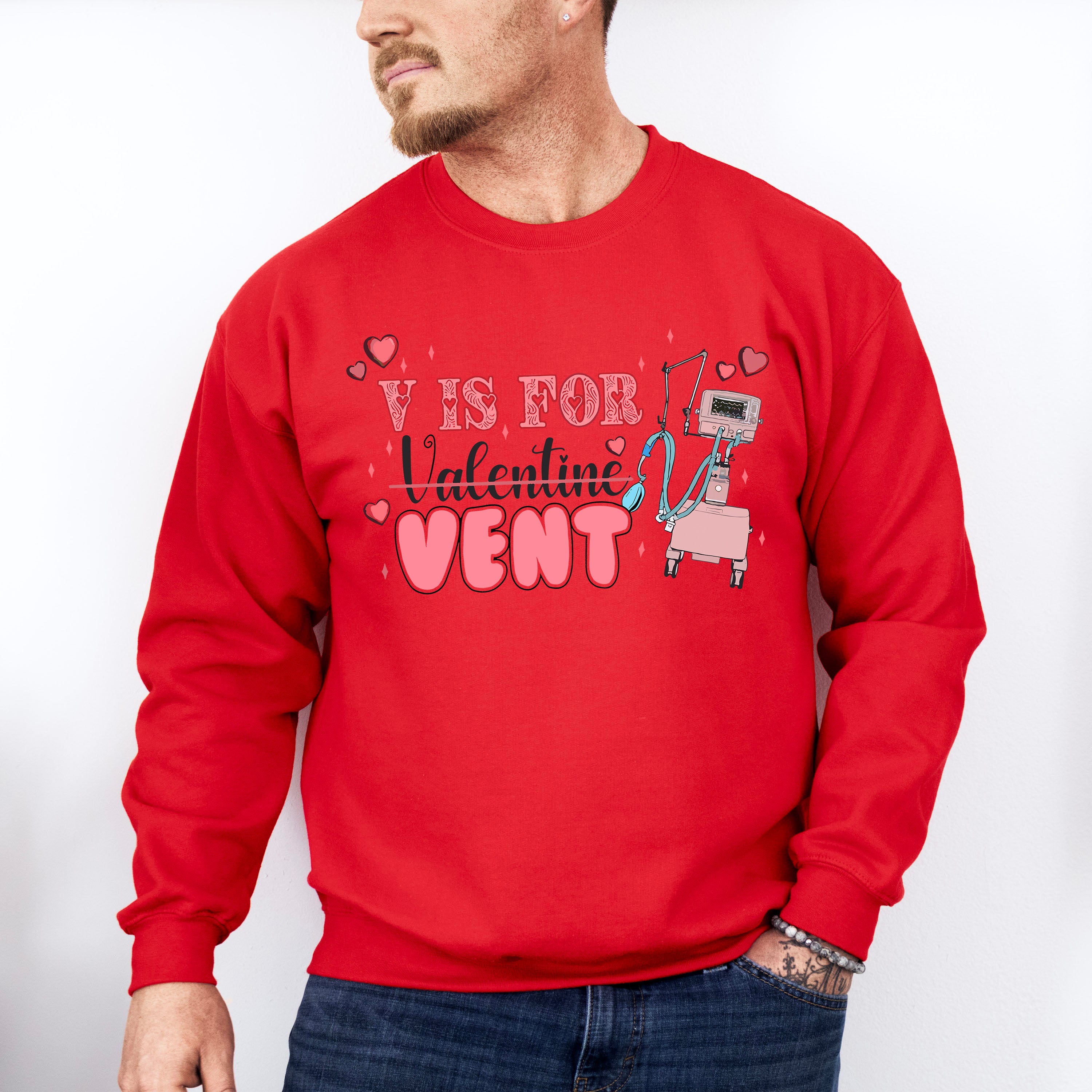 V is For Vent Valentines Theme T-shirt, Hoodie, Sweatshirt