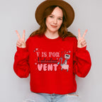 V is For Vent Valentines Theme T-shirt, Hoodie, Sweatshirt