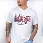 Love Nurse Valentines Theme T-shirt, Hoodie, Sweatshirt