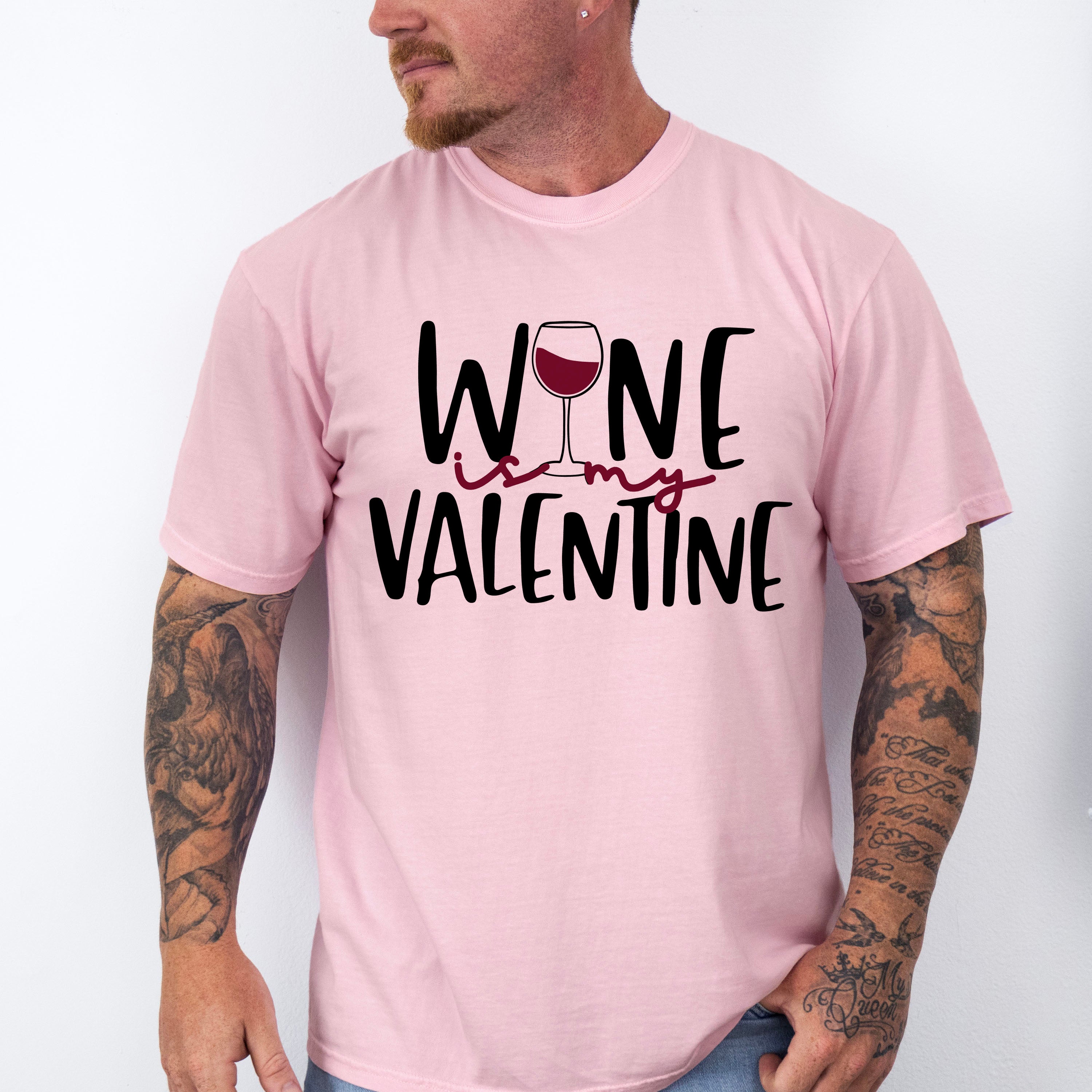 Wine is My Valentines Theme T-shirt, Hoodie, Sweatshirt