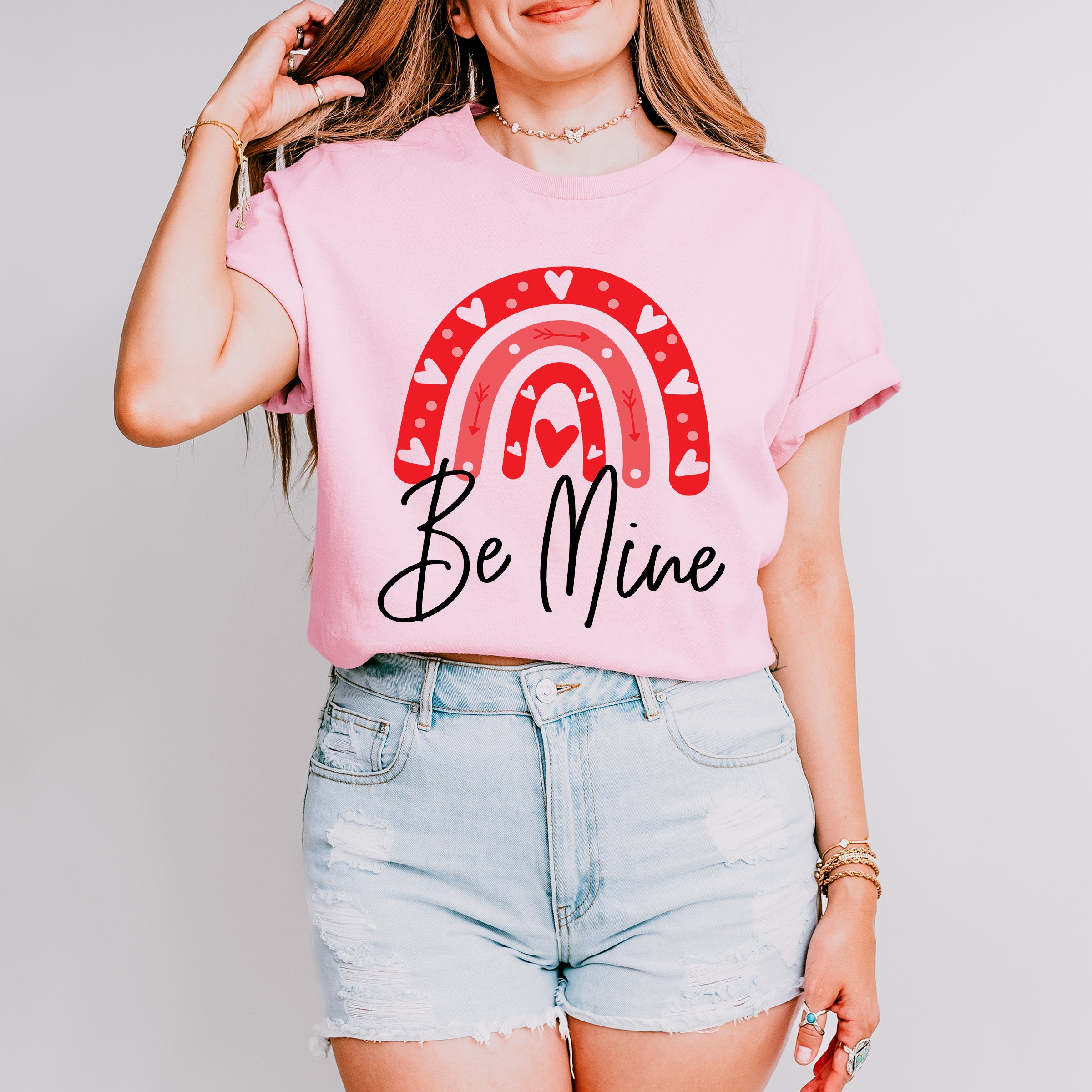 Be Mine Rainbow Valentines Theme T-shirt, Hoodie, Sweatshirt