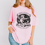 Hey Cupid Love's Stupid Valentines Theme T-shirt, Hoodie, Sweatshirt