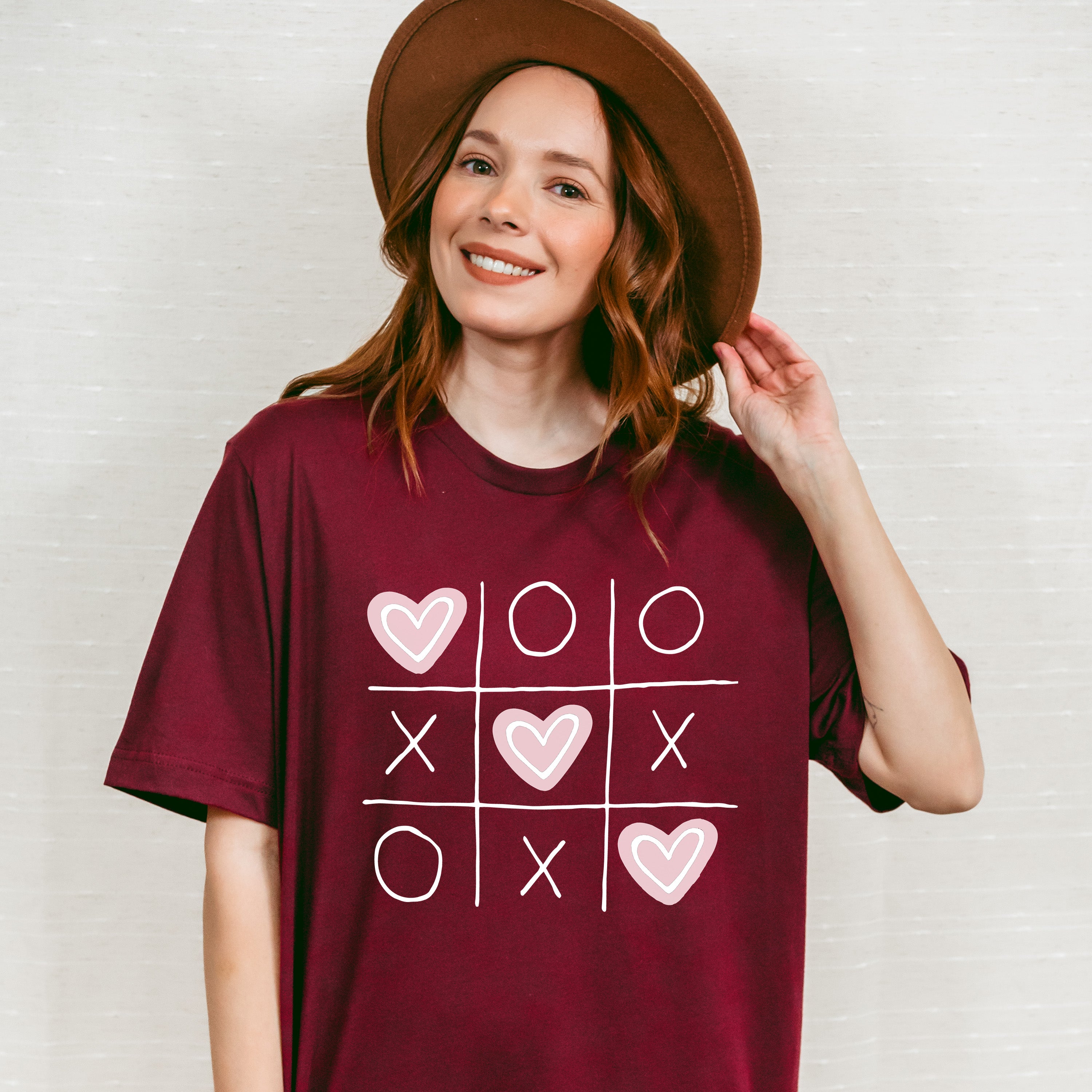 Tic Tac Toe Valentines Theme T-shirt, Hoodie, Sweatshirt