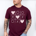 Tic Tac Toe Valentines Theme T-shirt, Hoodie, Sweatshirt