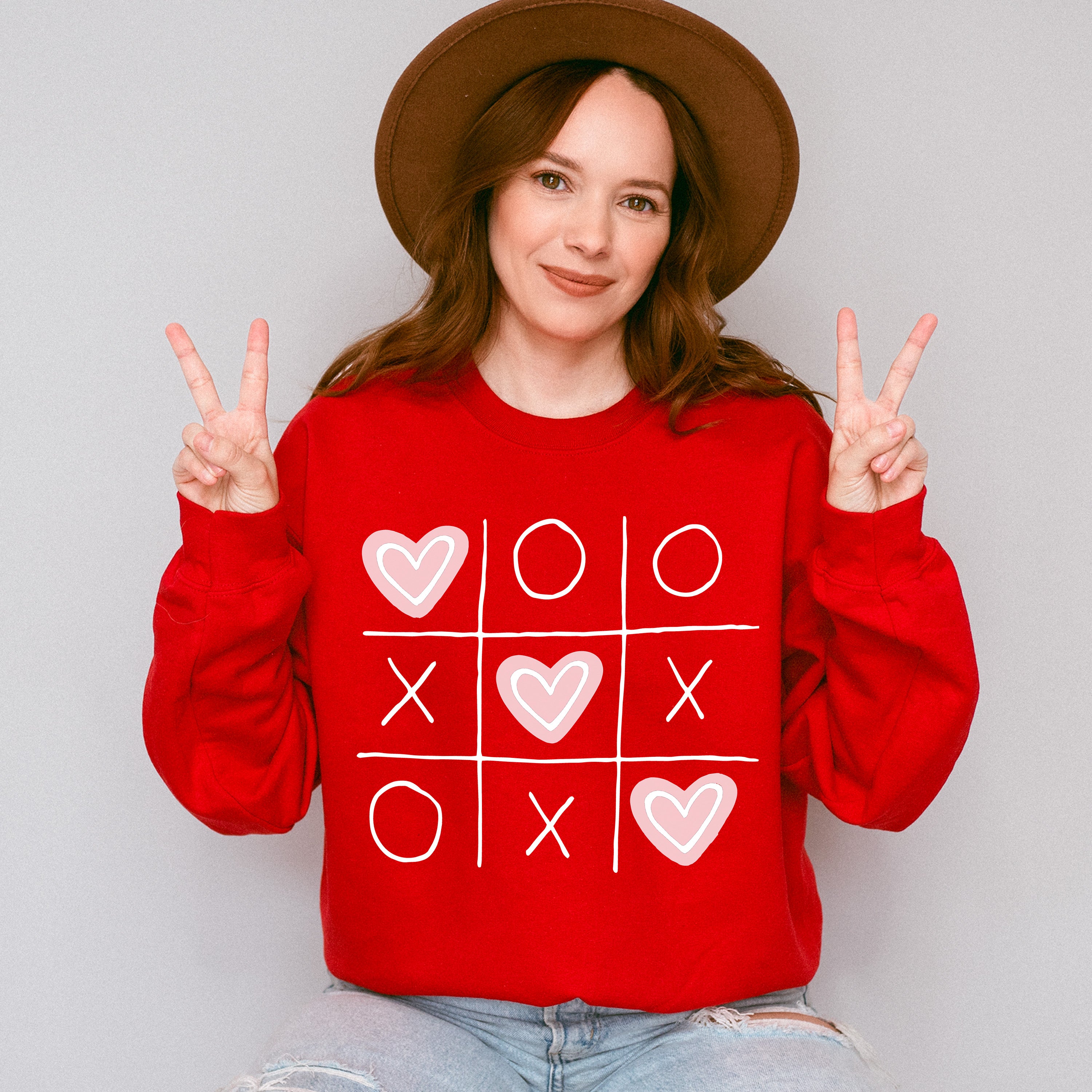 Tic Tac Toe Valentines Theme T-shirt, Hoodie, Sweatshirt