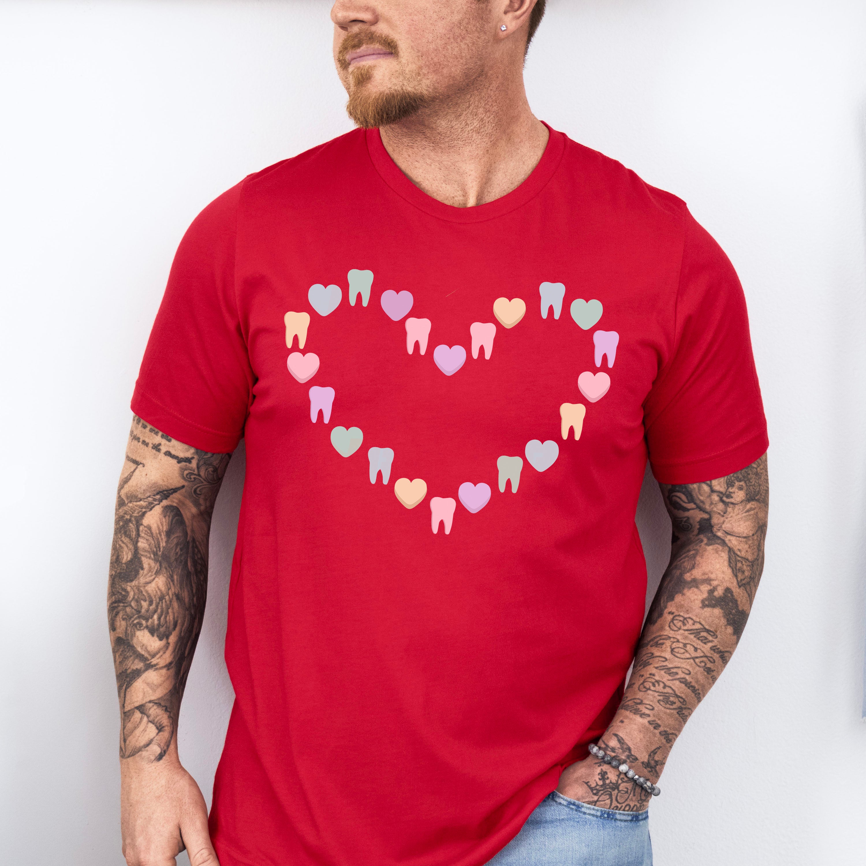 Dental Heart Valentines Theme T-shirt, Hoodie, Sweatshirt