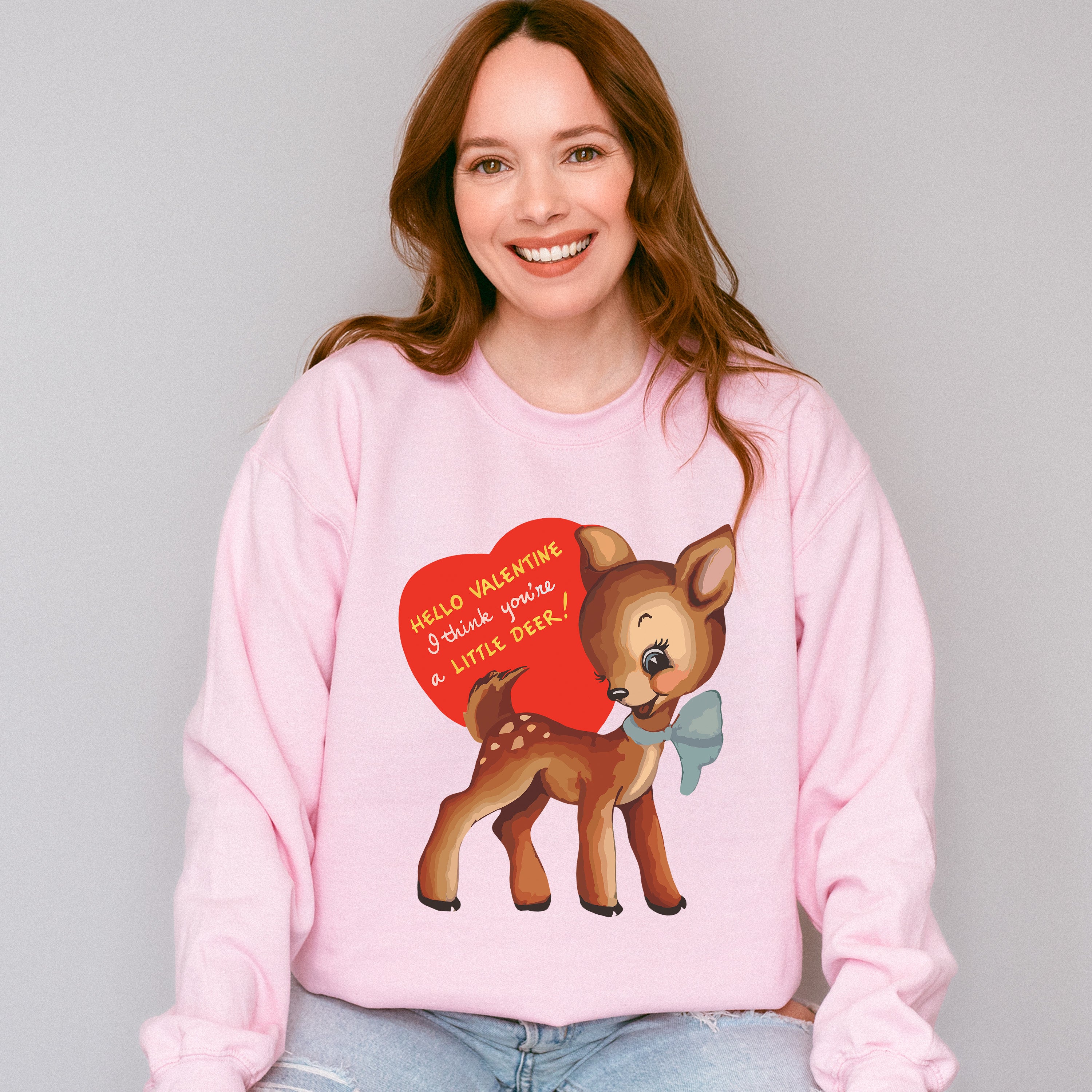 Deer Valentines Theme T-shirt, Hoodie, Sweatshirt