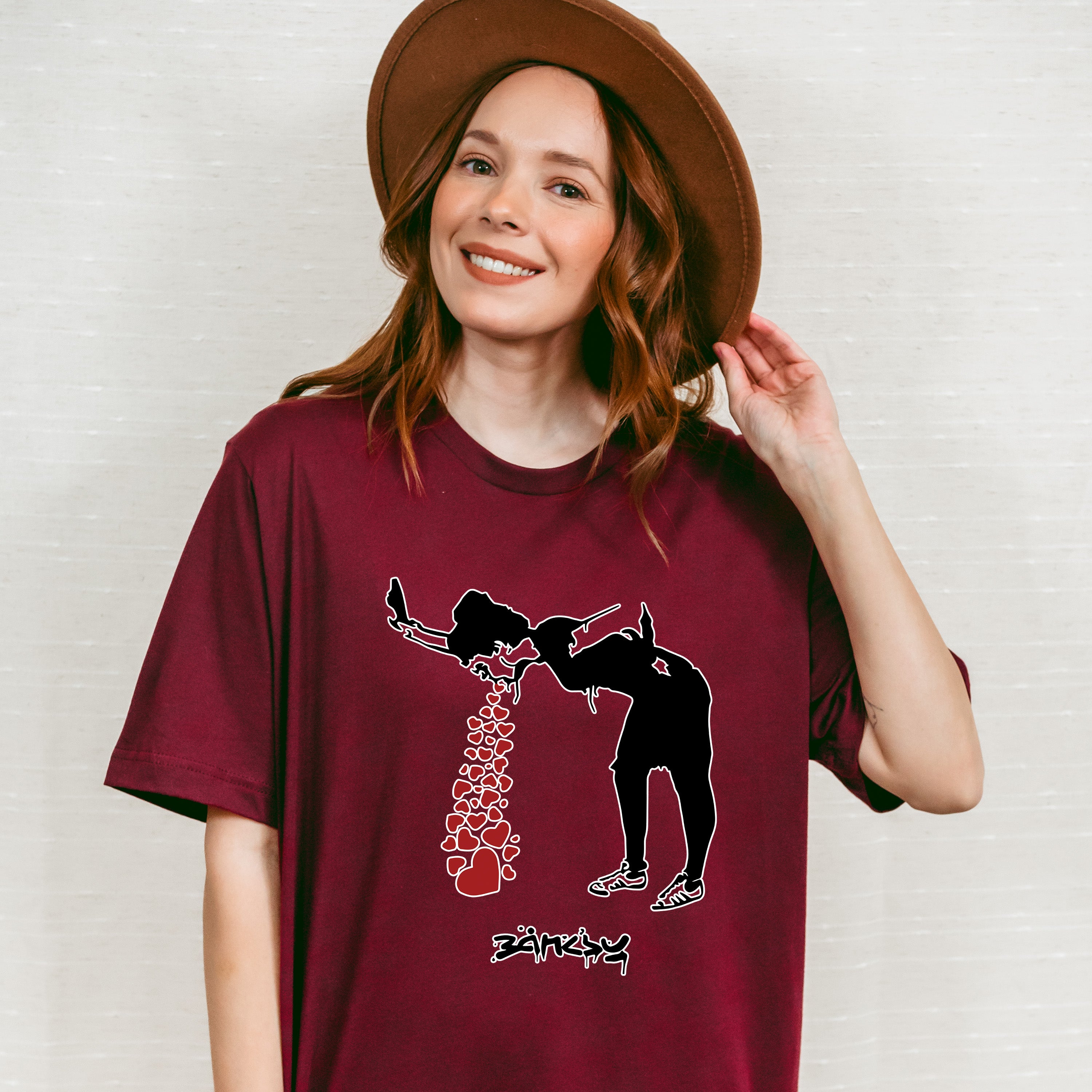 Heart Vomit Valentines Theme T-shirt, Hoodie, Sweatshirt