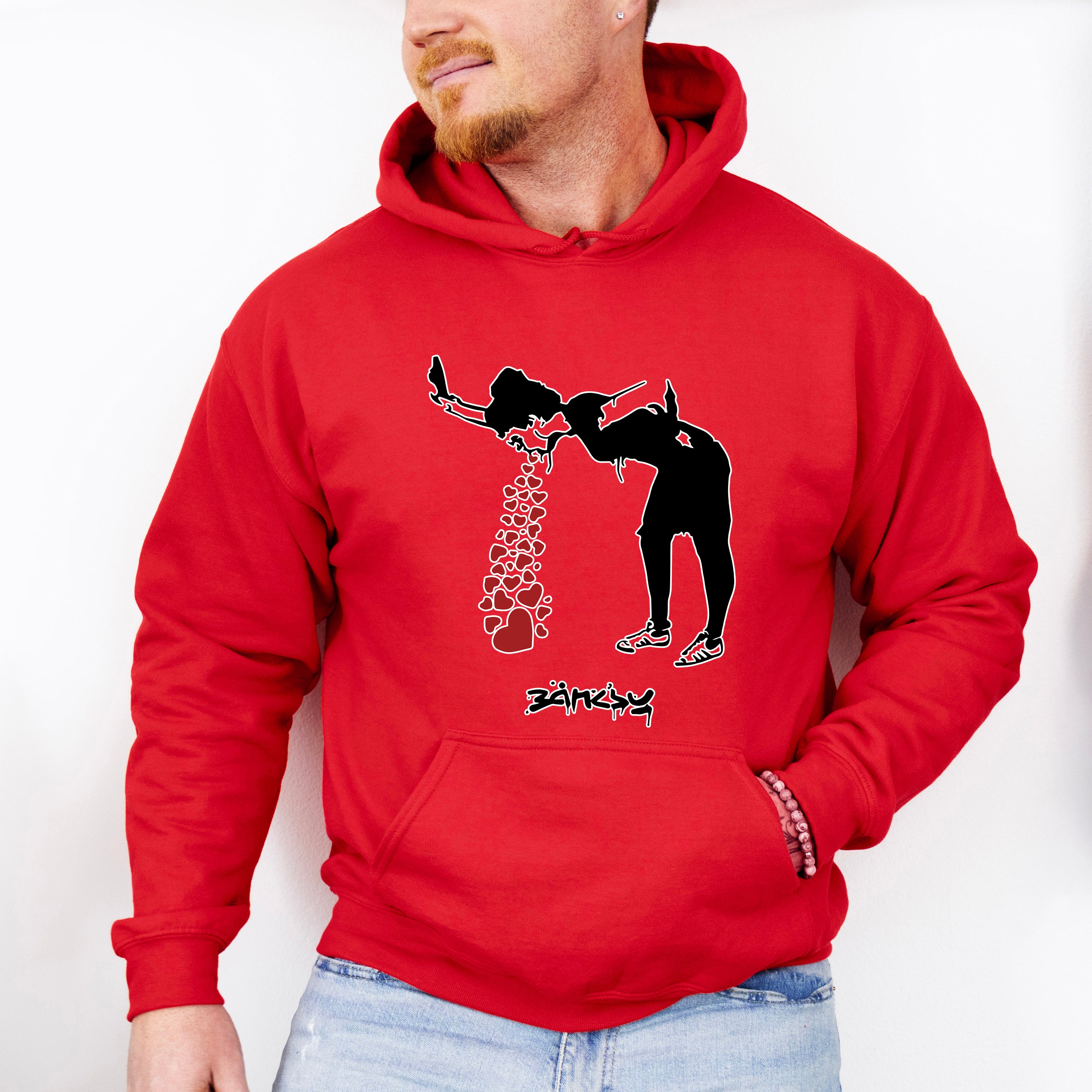 Heart Vomit Valentines Theme T-shirt, Hoodie, Sweatshirt