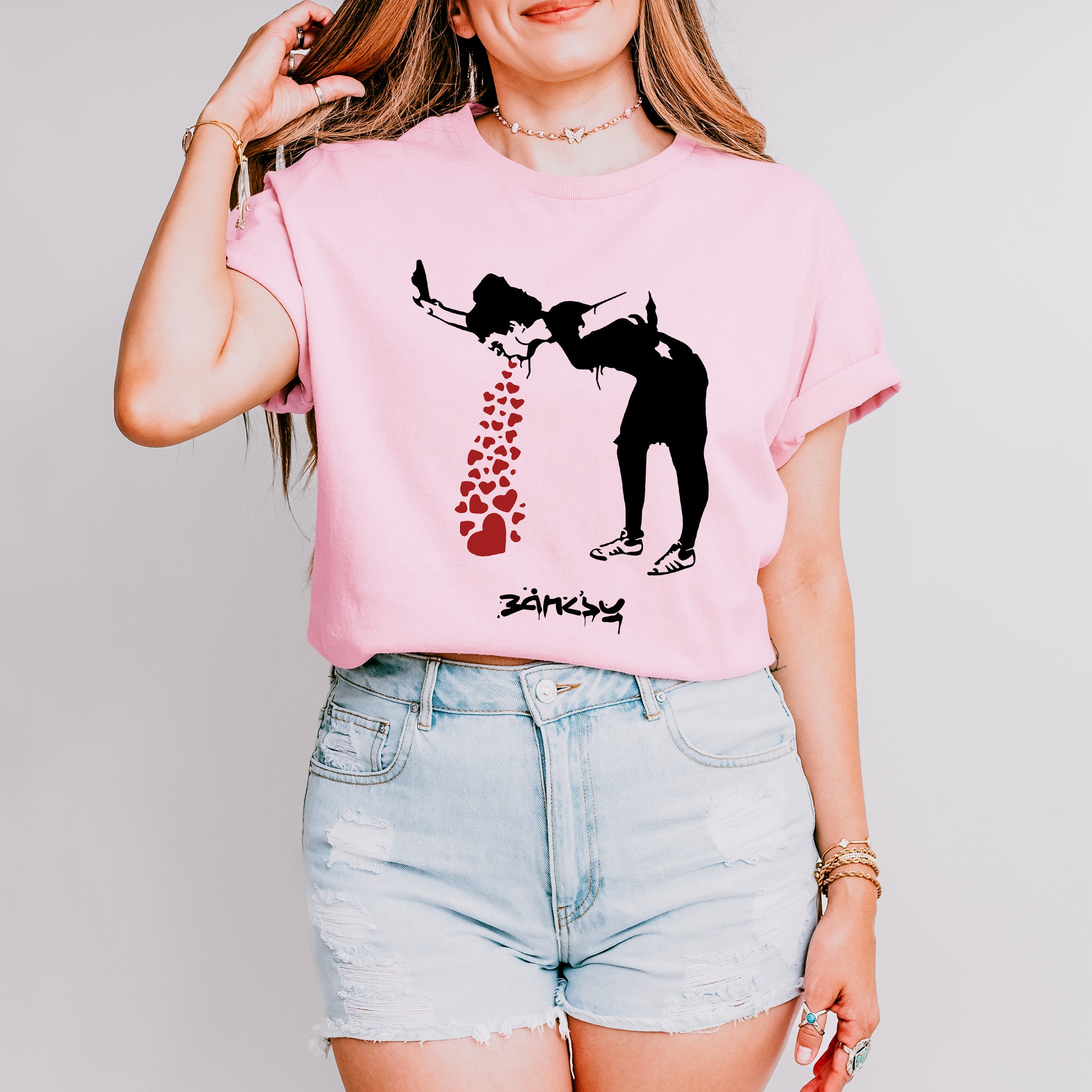 Heart Vomit Valentines Theme T-shirt, Hoodie, Sweatshirt