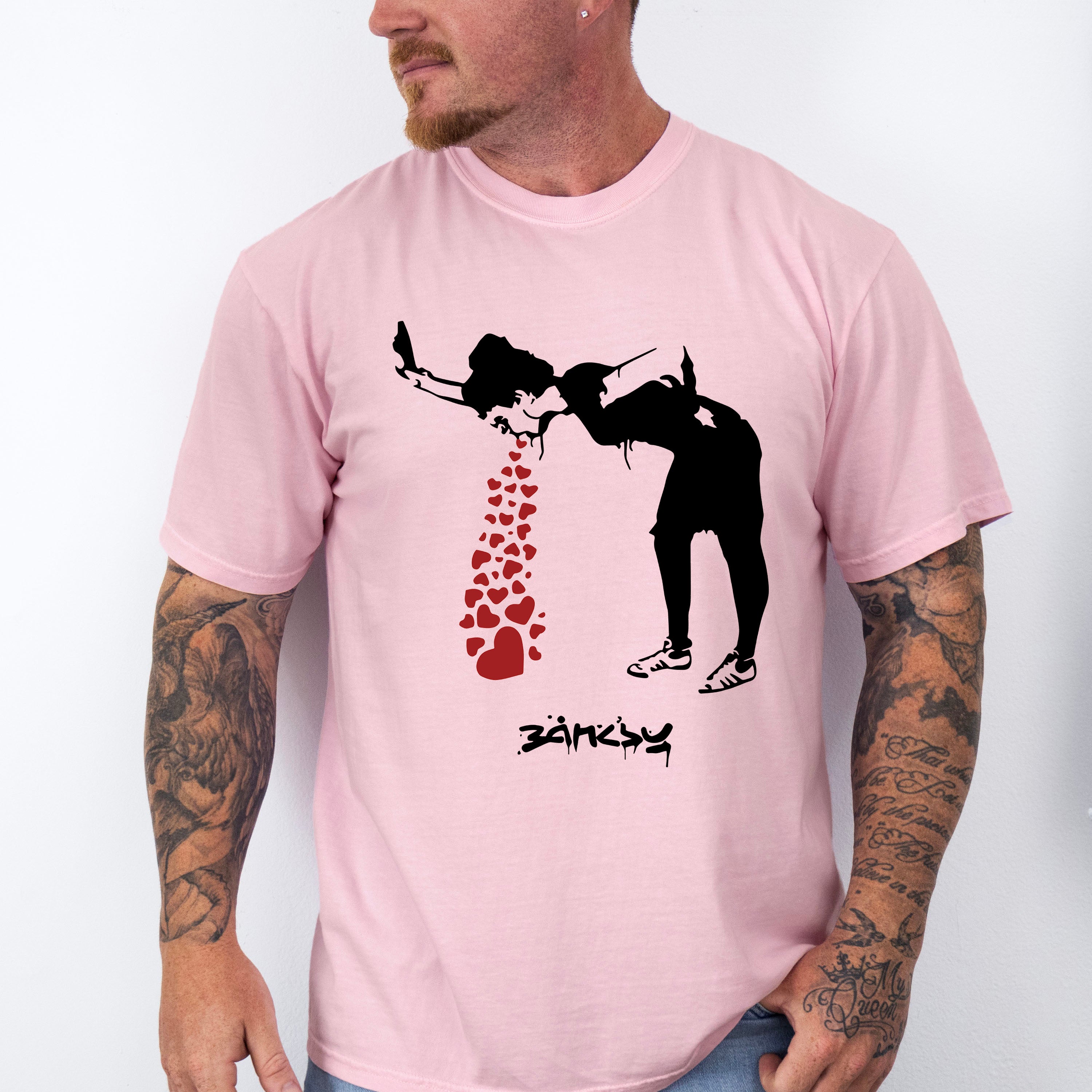 Heart Vomit Valentines Theme T-shirt, Hoodie, Sweatshirt