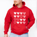 B&W Hearts Valentines Theme T-shirt, Hoodie, Sweatshirt