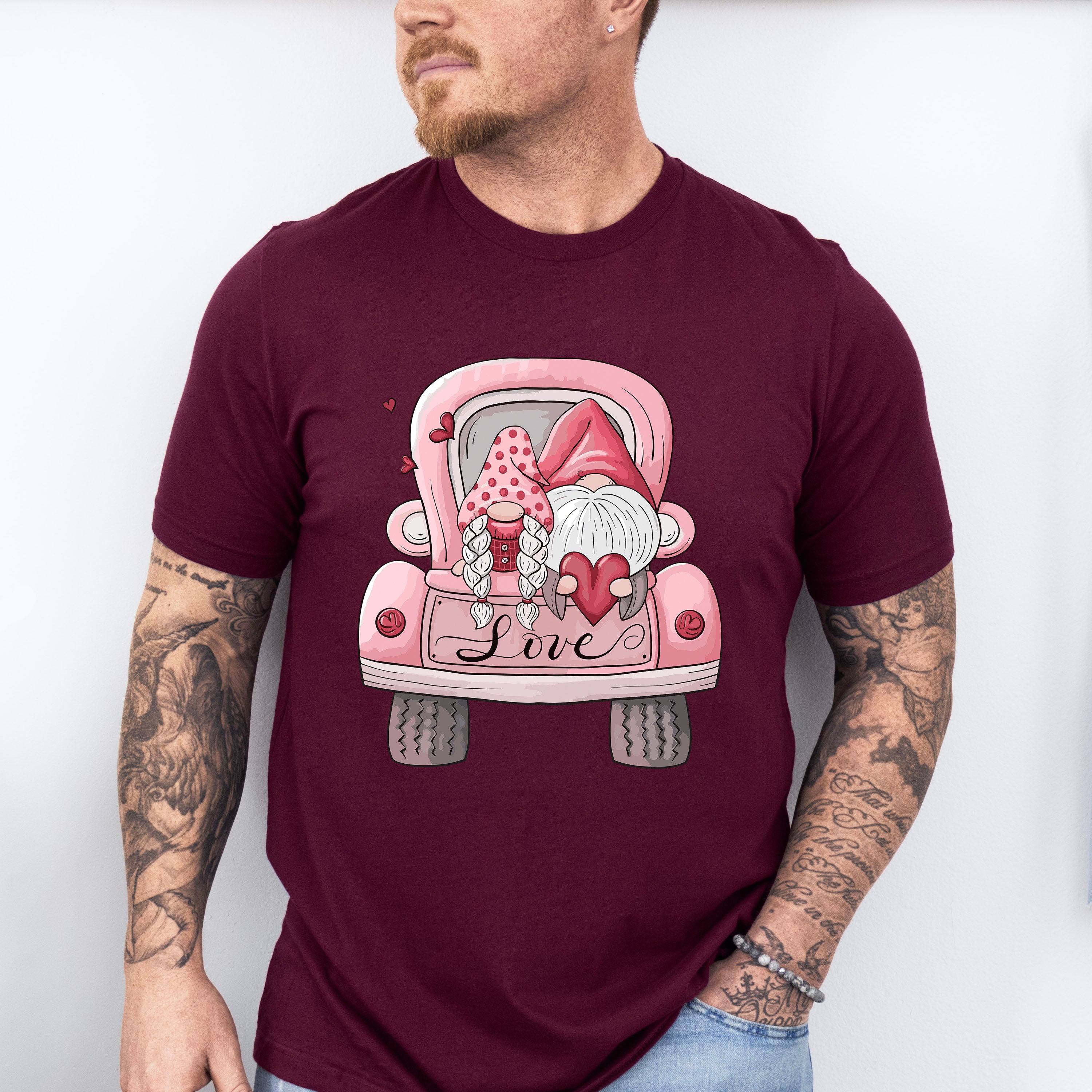 Gnome Love Valentines Theme T-shirt, Hoodie, Sweatshirt