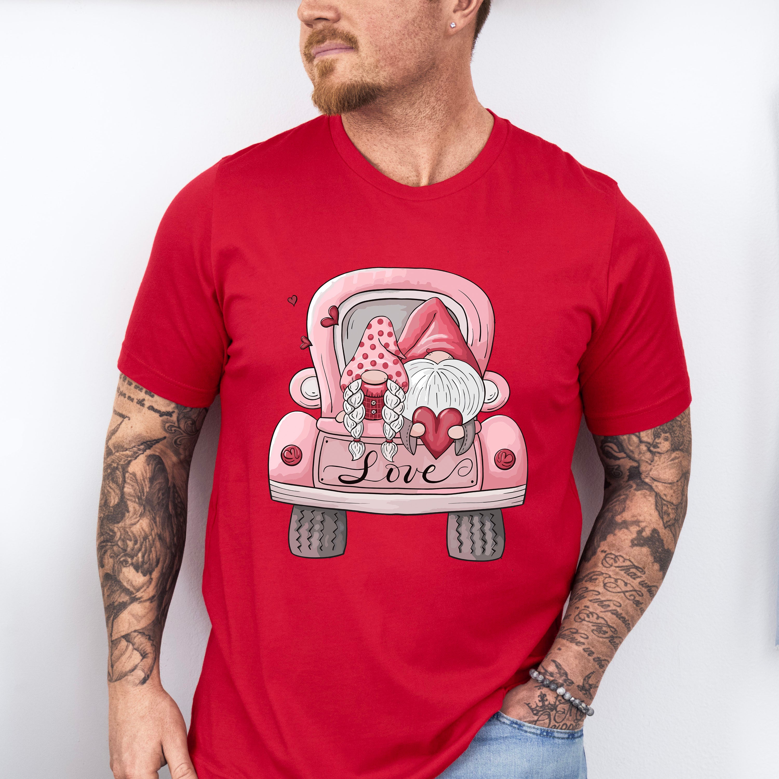 Gnome Love Valentines Theme T-shirt, Hoodie, Sweatshirt