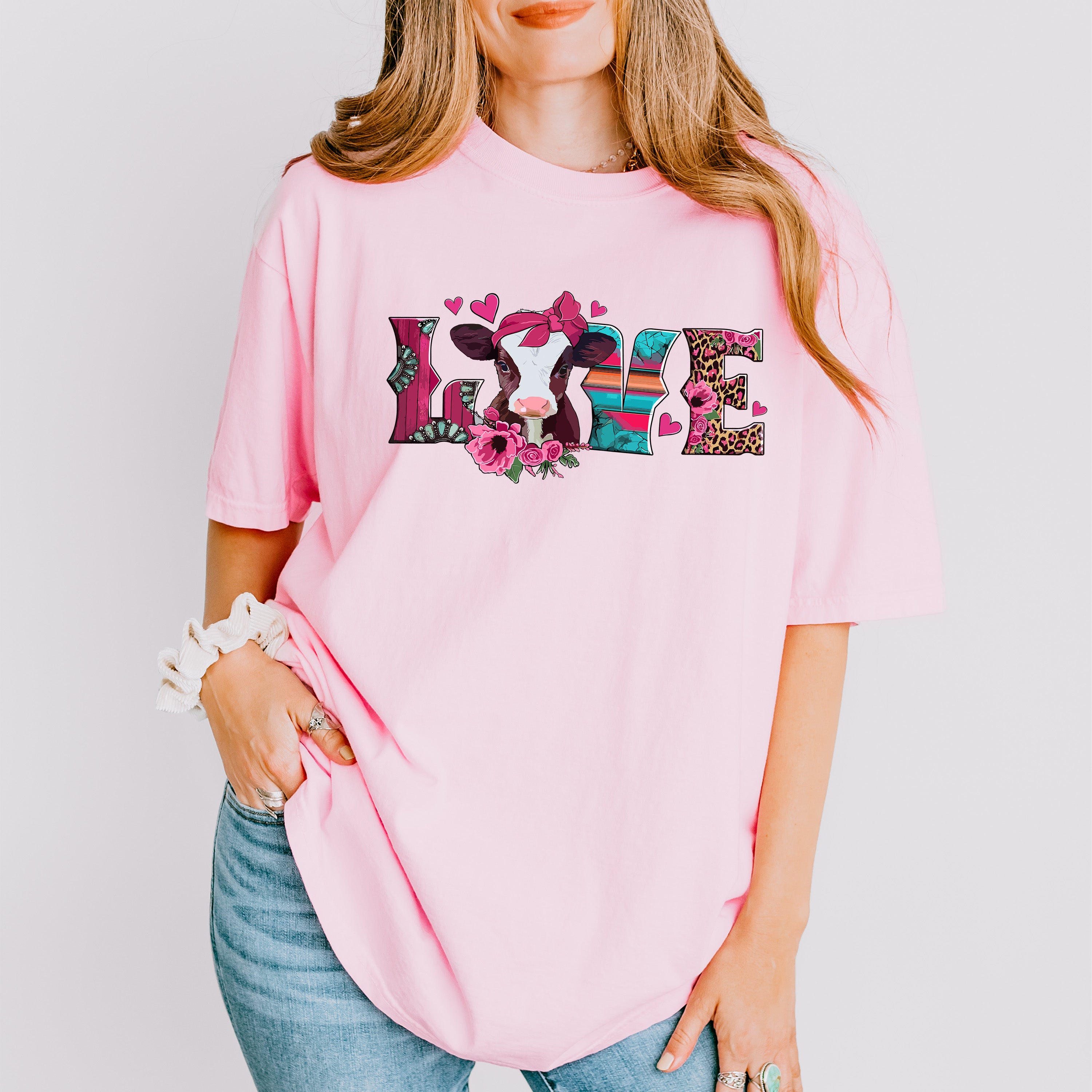 Love Cow Valentines Theme T-shirt, Hoodie, Sweatshirt