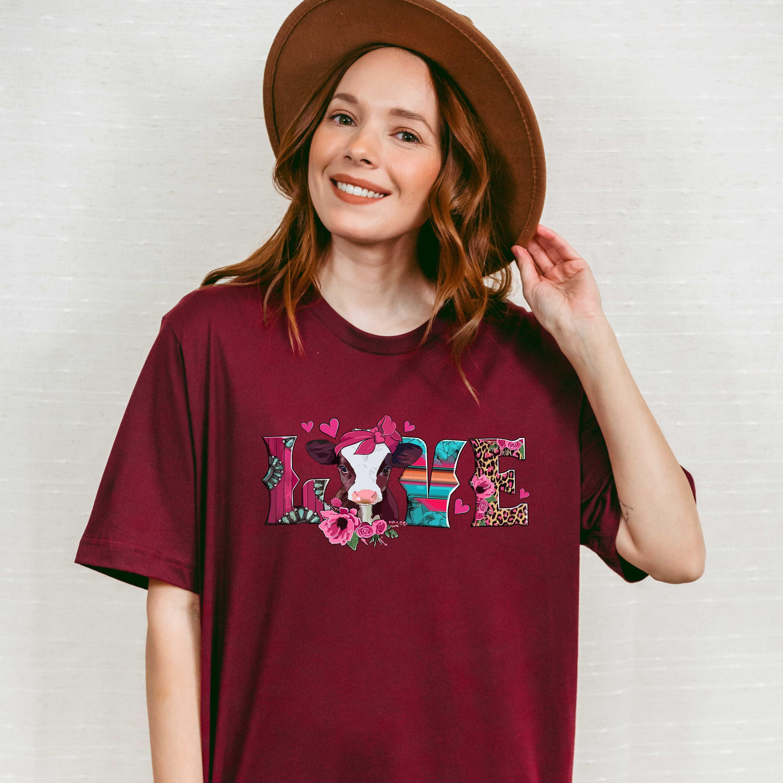Love Cow Valentines Theme T-shirt, Hoodie, Sweatshirt