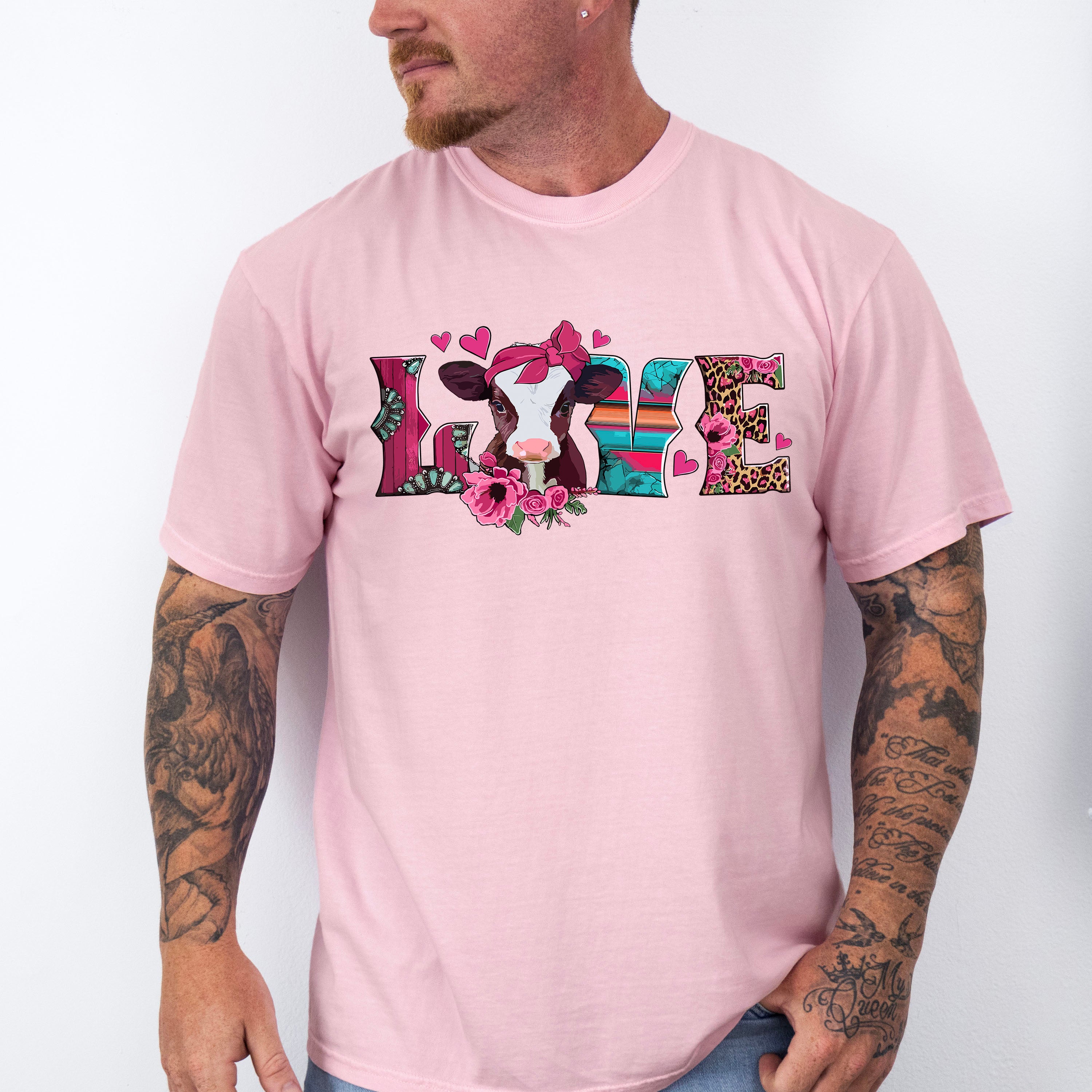 Love Cow Valentines Theme T-shirt, Hoodie, Sweatshirt