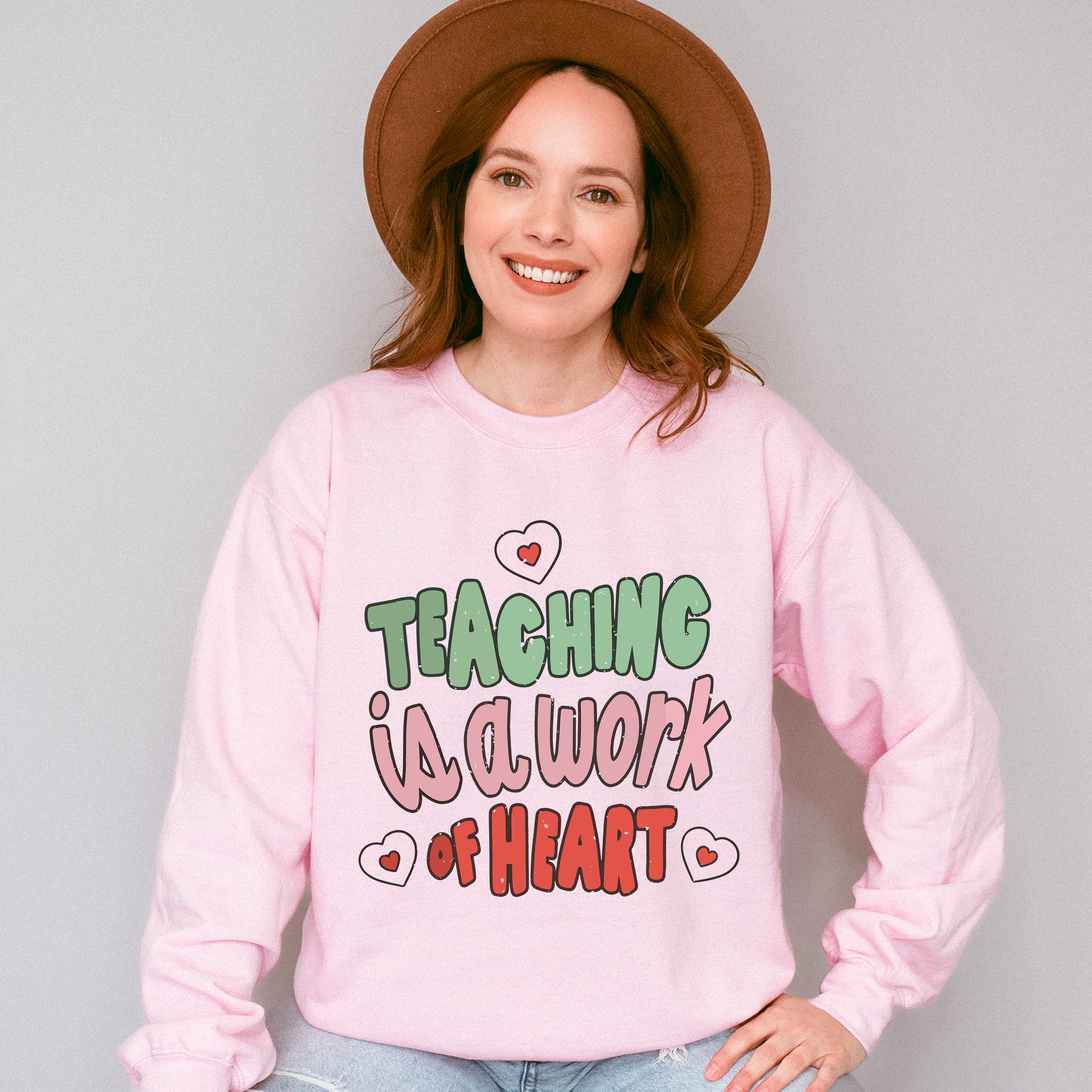 Teaching is a Work of Heart Valentines Theme T-shirt, Hoodie, Sweatshirt